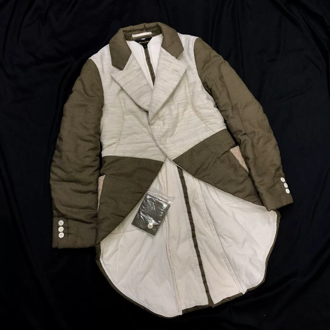 Comme des Garçons 17FW Patchwork Puffer — front