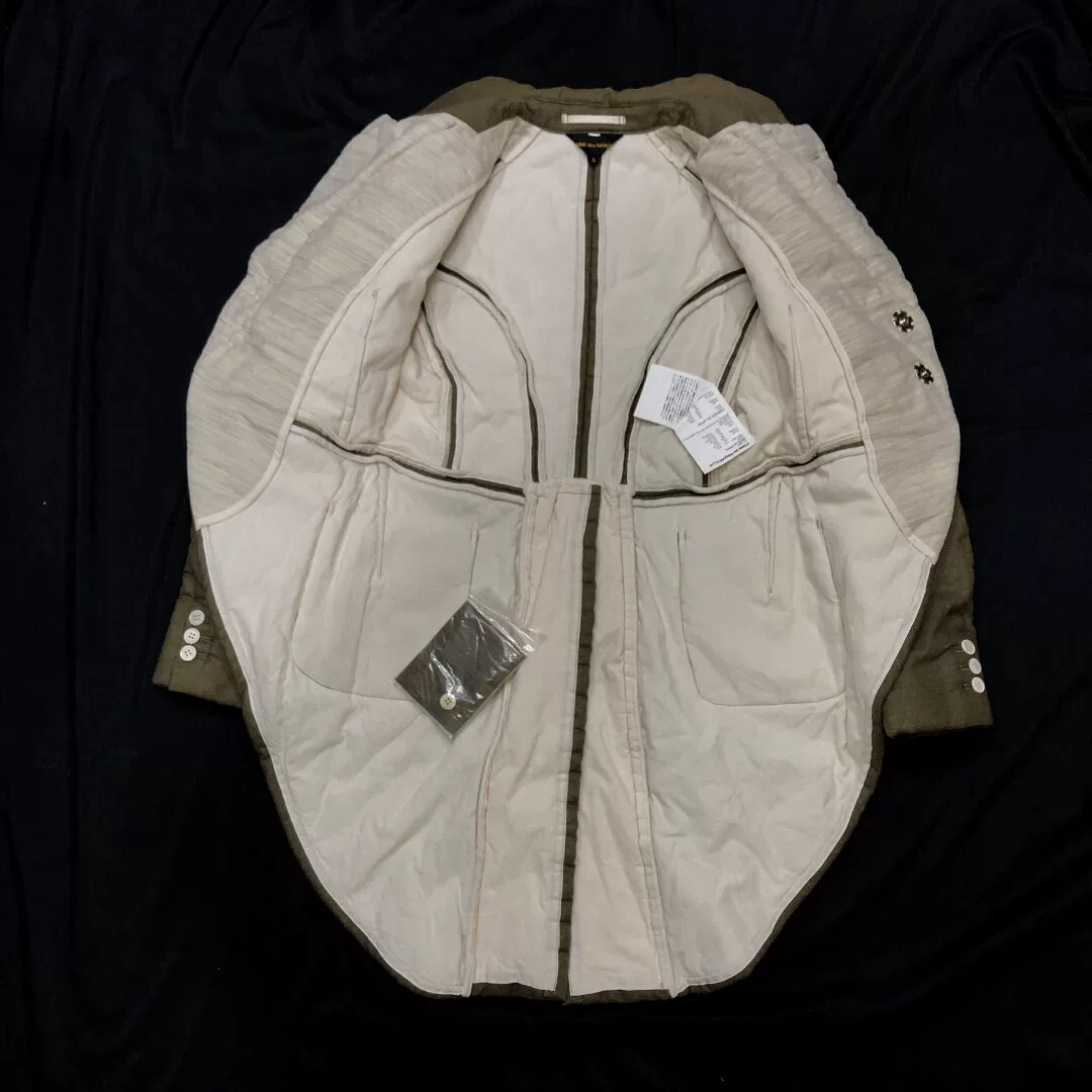 Comme des Garçons 17FW Patchwork Puffer — label