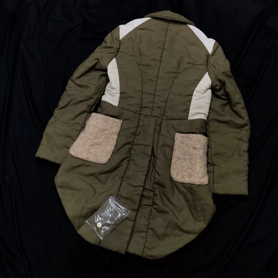 Comme des Garçons 17FW Patchwork Puffer — back