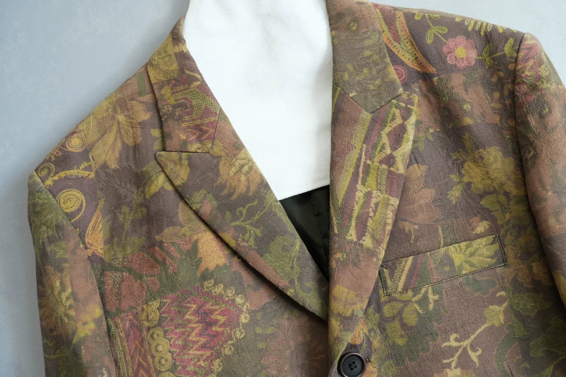 Yohji Yamamoto 16SS Totem Floral Jacket — back