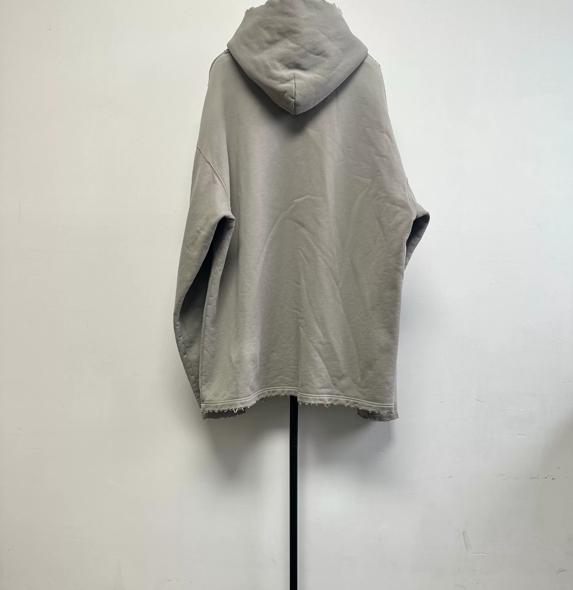 Balenciaga BB Logo Pullover Hoodie — front
