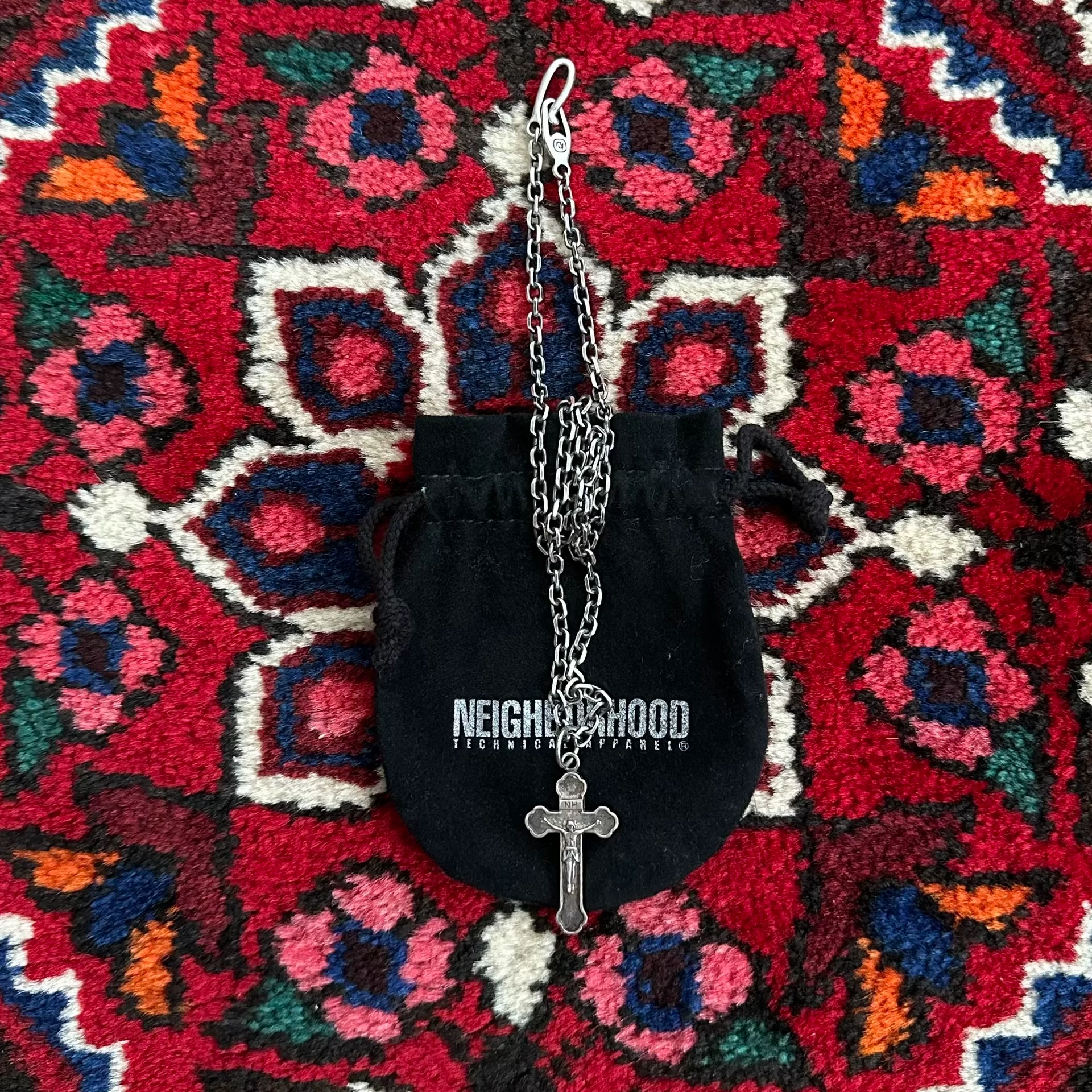 NEIGHBORHOOD Necklace Pendant Set — front