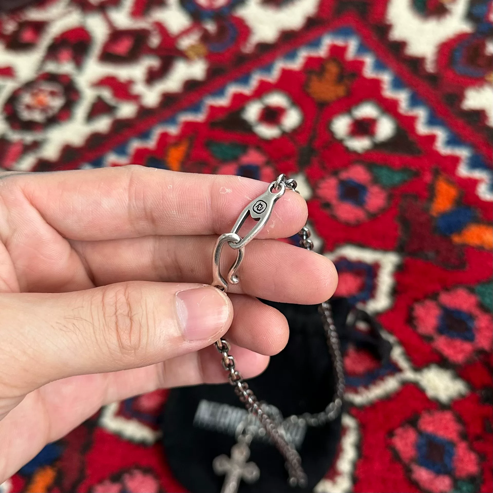 NEIGHBORHOOD Necklace Pendant Set — detail