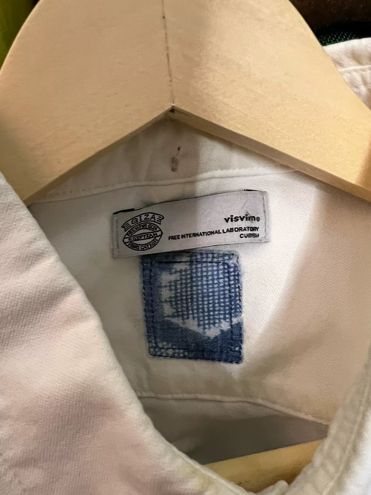 visvim ict bandana shirt — detail