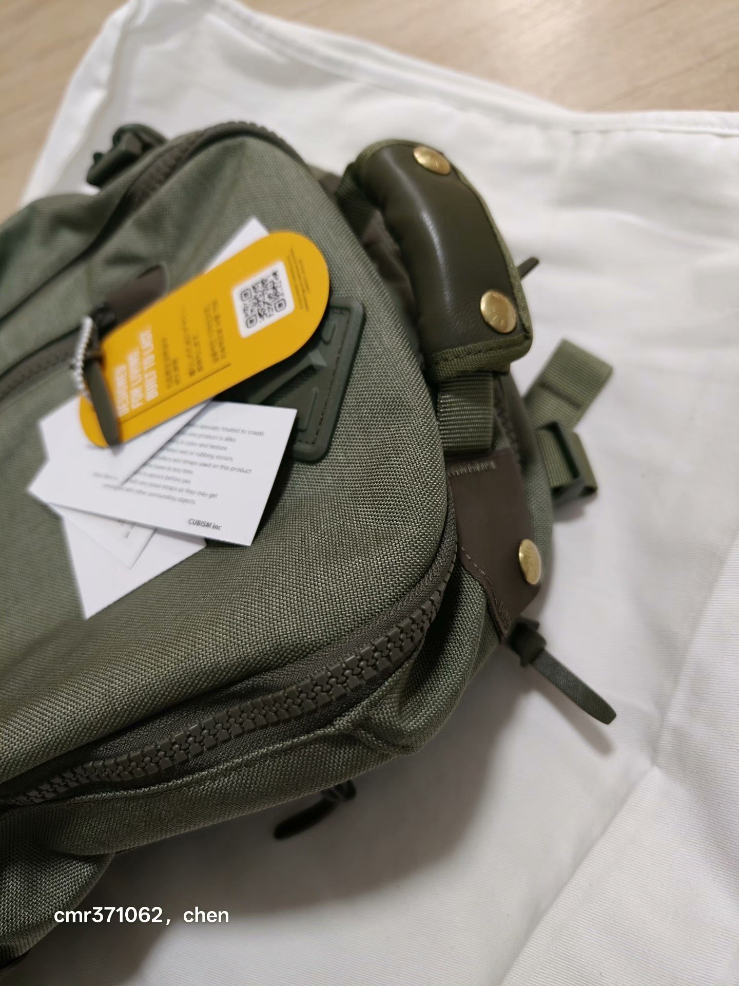 visvim 26SS Cordura 20L Backpack — back