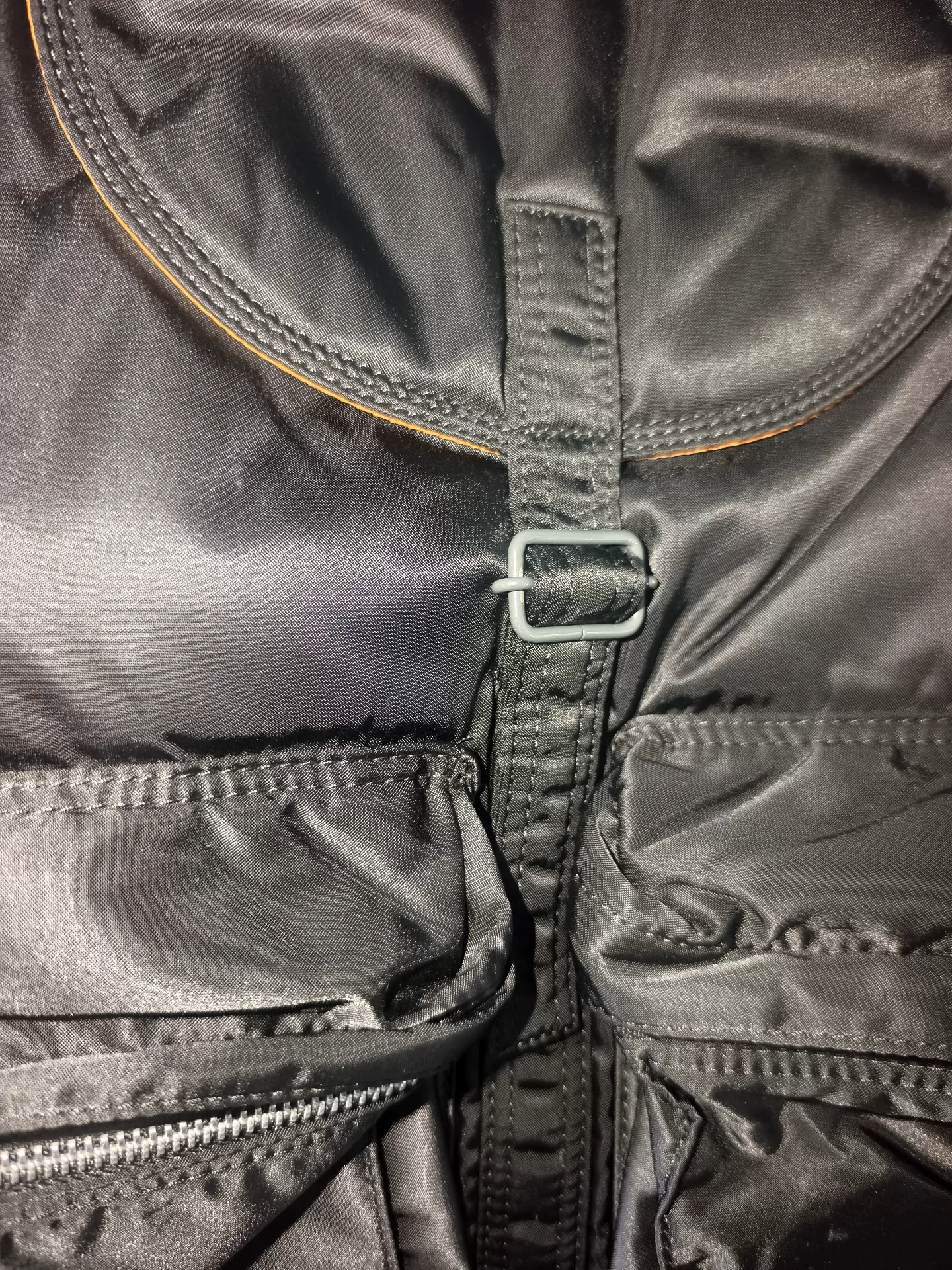 Porter Tanker Black Backpack — label