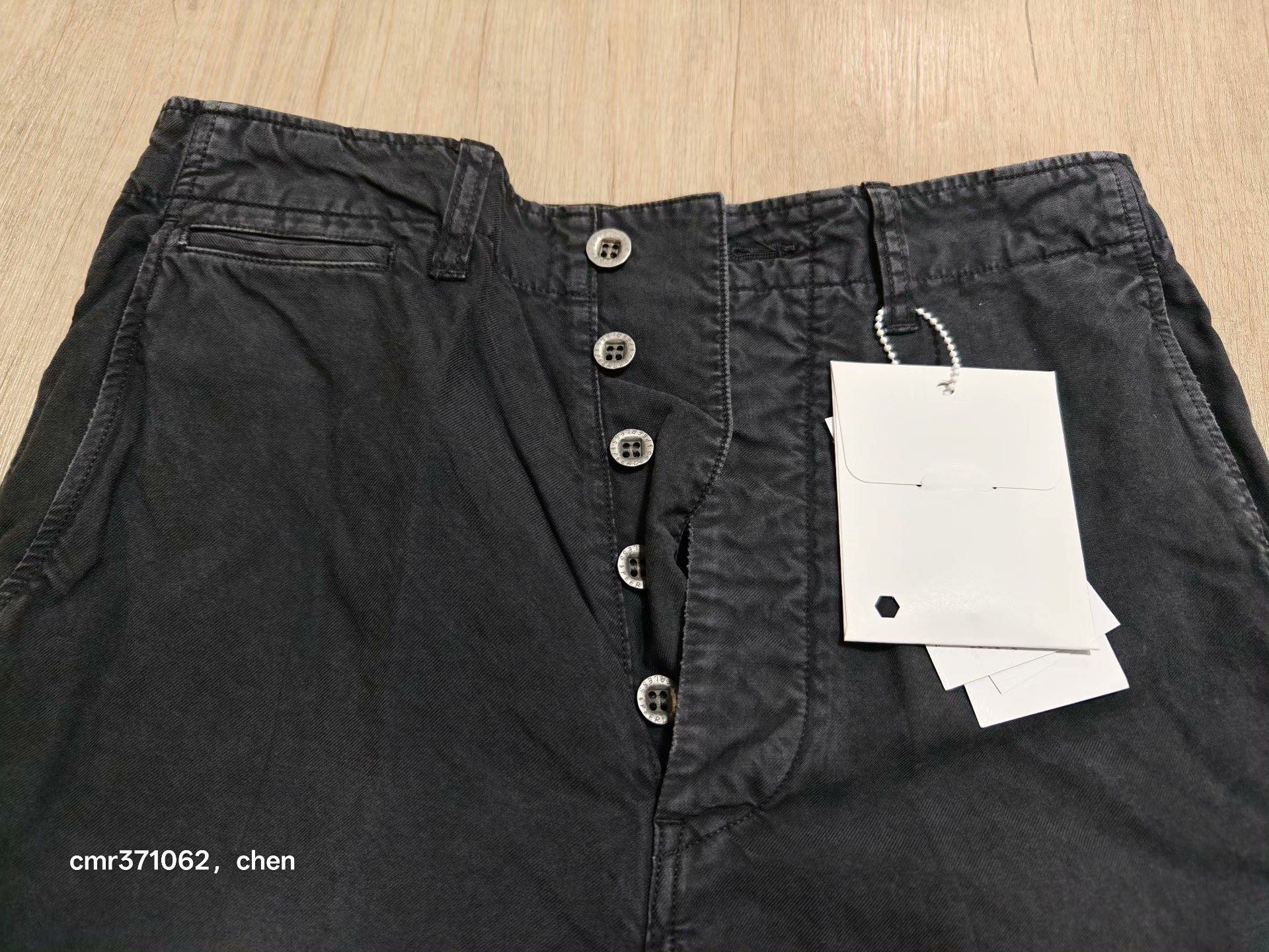 visvim 26SS Broader Chino Shorts Crash — front