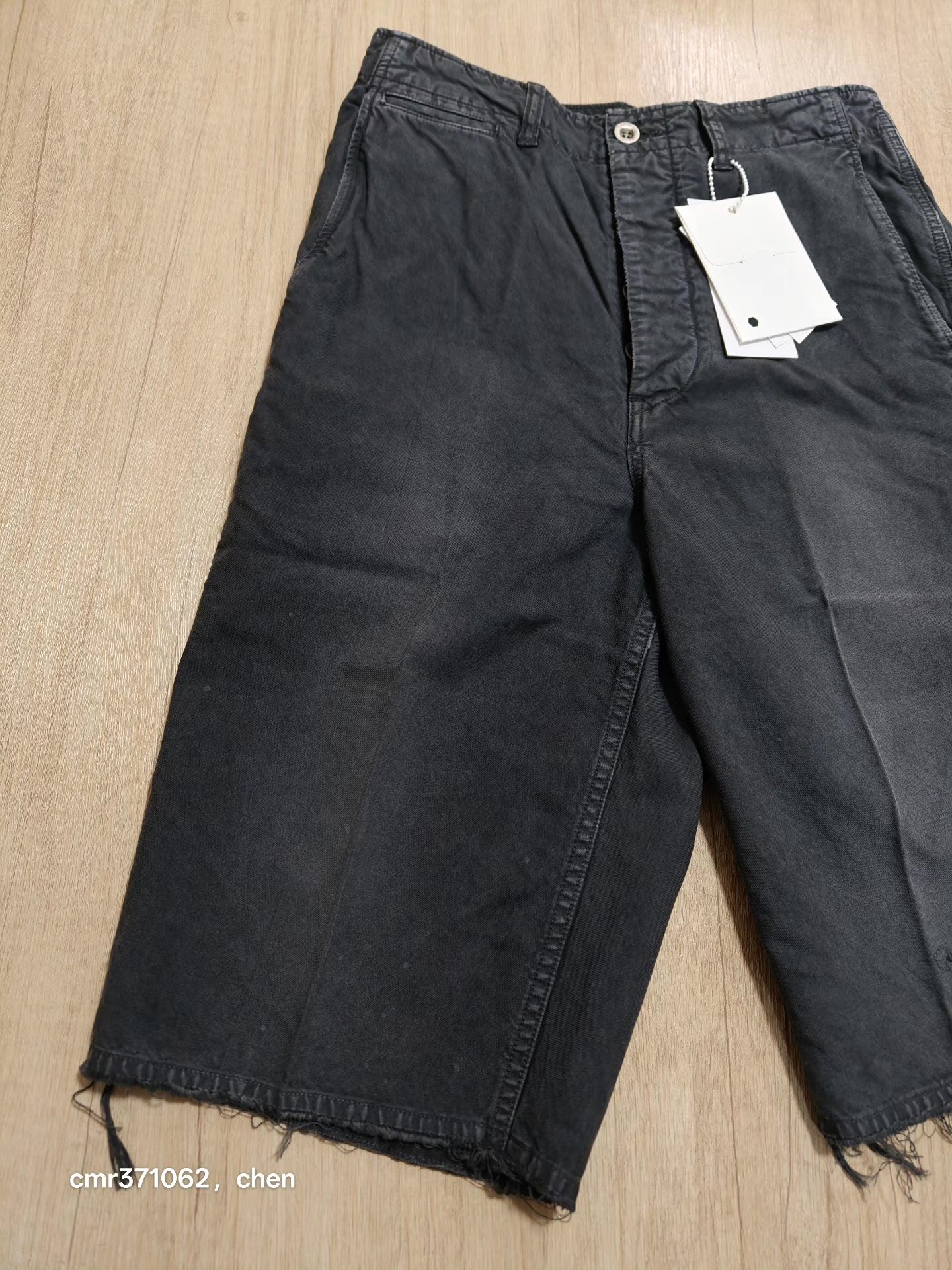visvim 26SS Broader Chino Shorts Crash — label