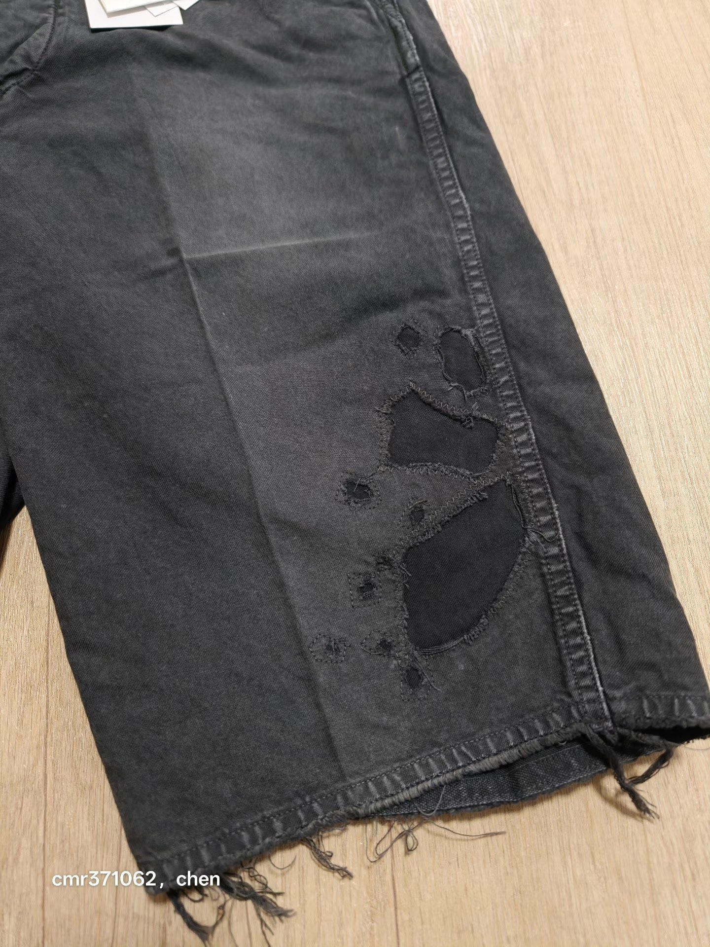 visvim 26SS Broader Chino Shorts Crash — back