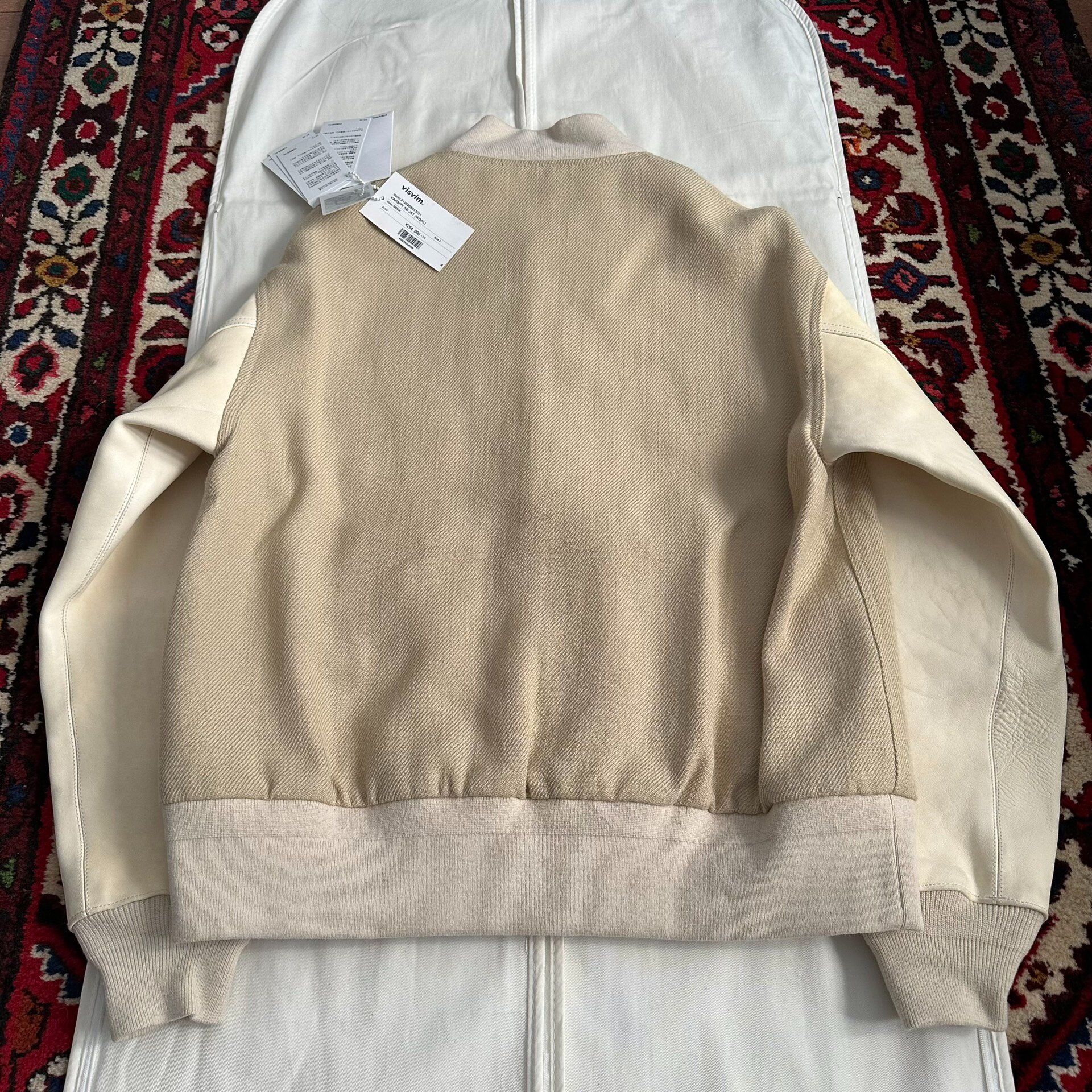 VISVIM 20AW VARSITY SB JKT Size 2 — detail