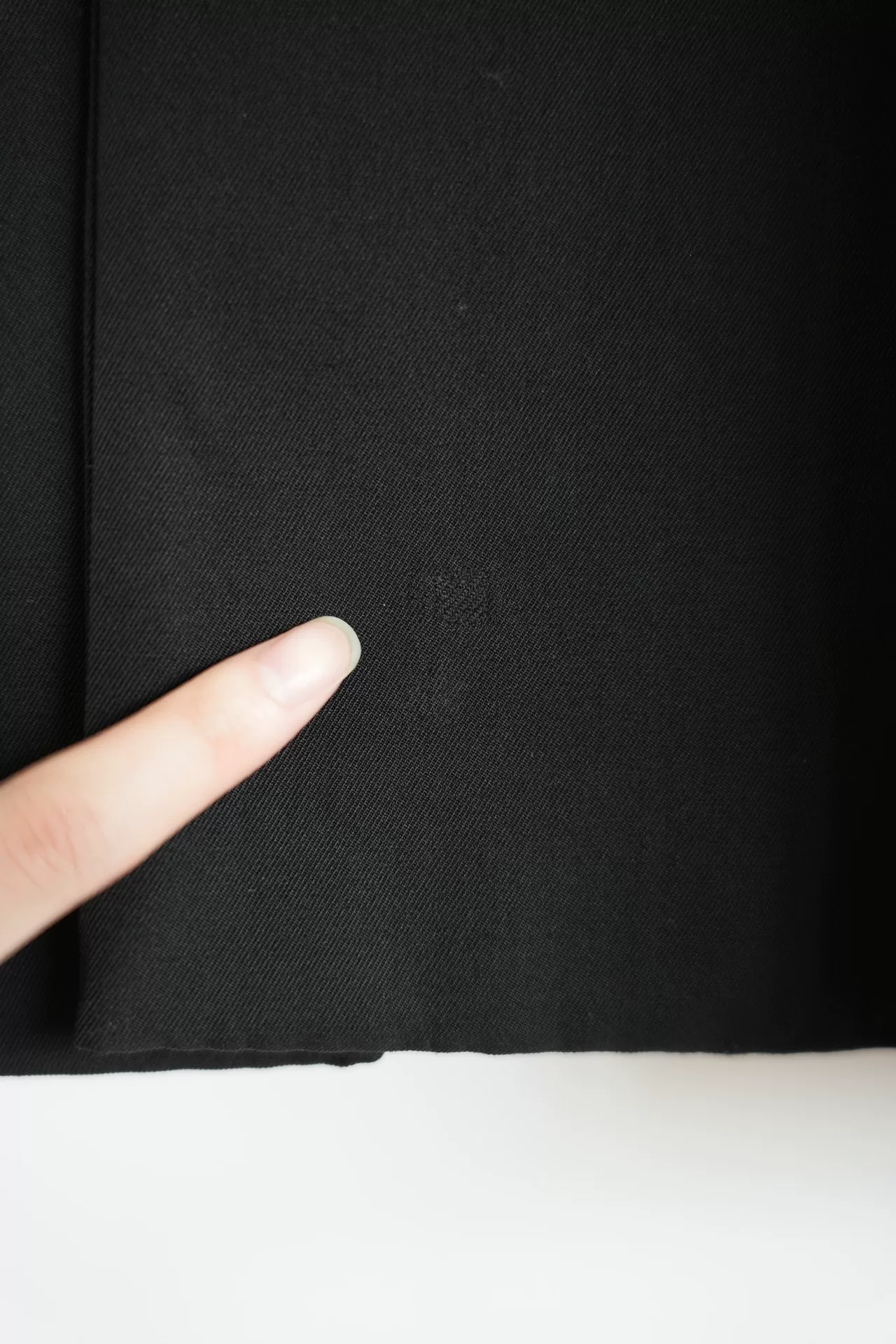 Yohji Yamamoto 95AW Wool Coat — label
