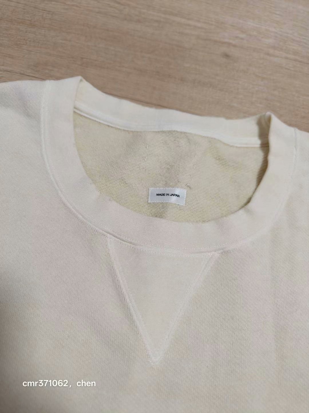 visvim 22ss Amplus SB Sweat U.D — label