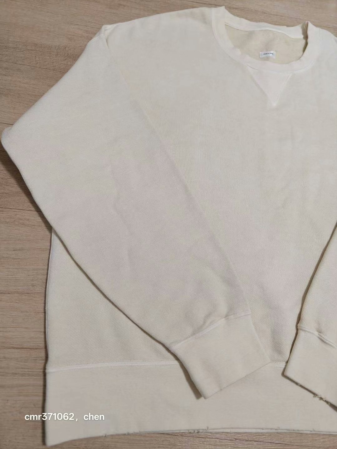 visvim 22ss Amplus SB Sweat U.D — detail