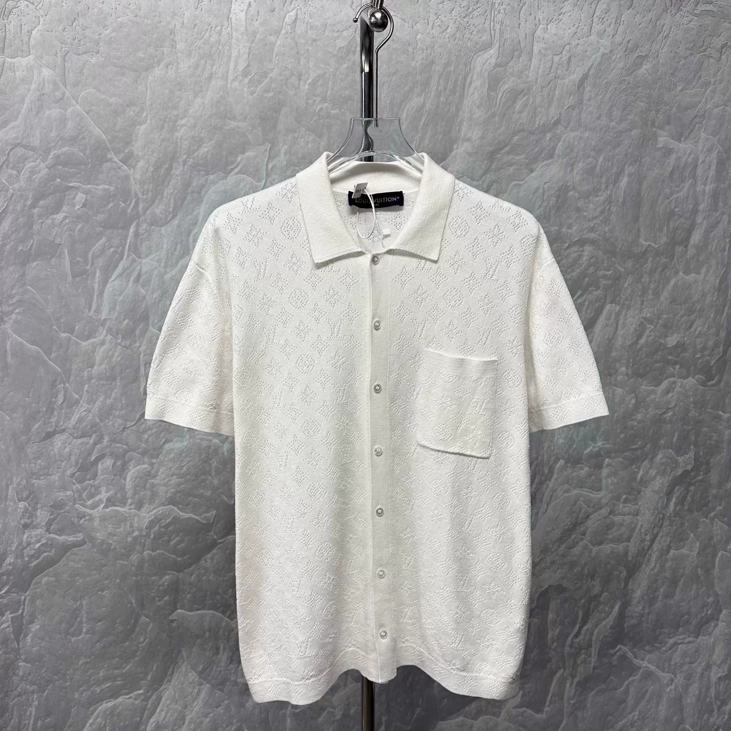 Louis Vuitton FW25 Short Sleeve Knit Shirt