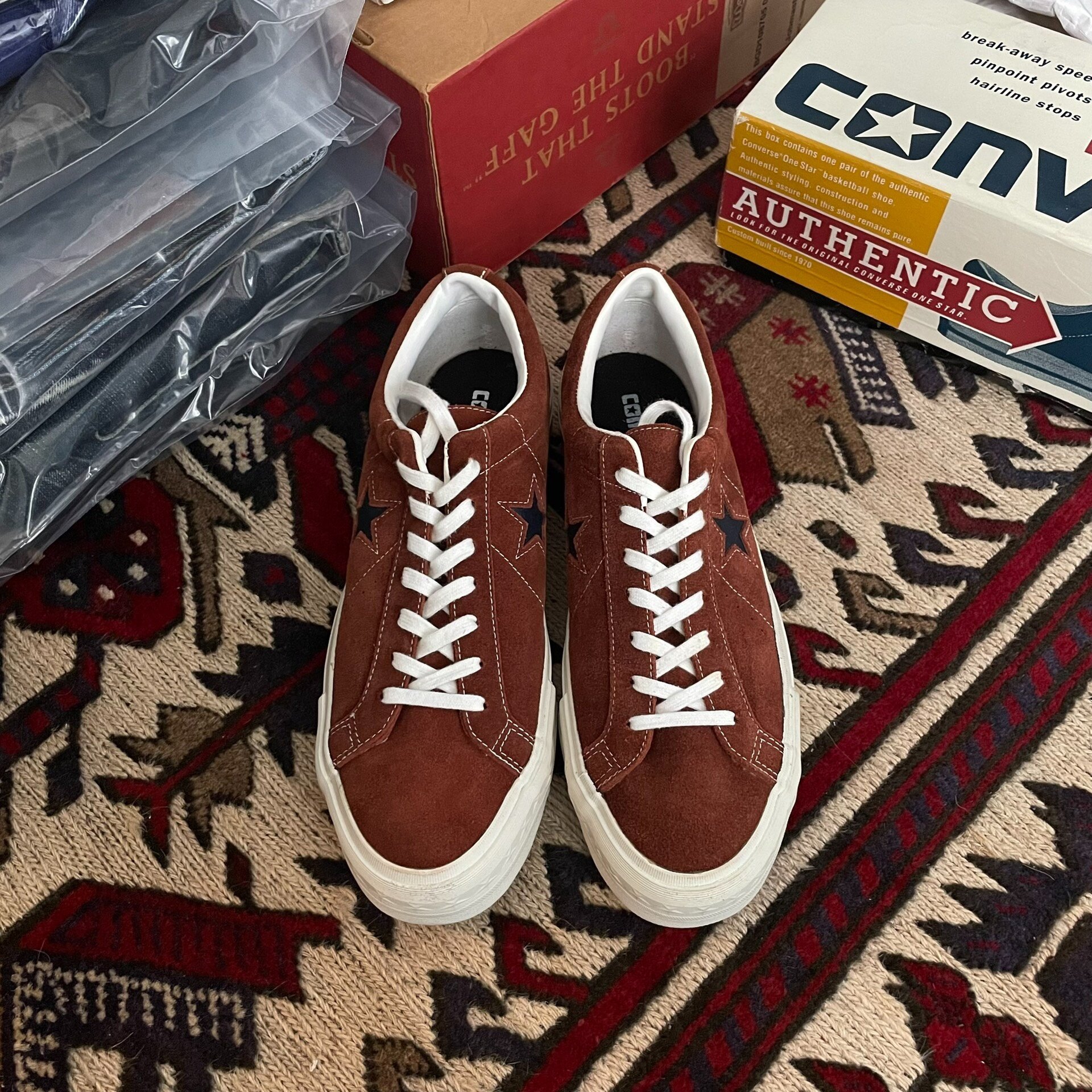 Converse One Star 90s USA Brown Suede