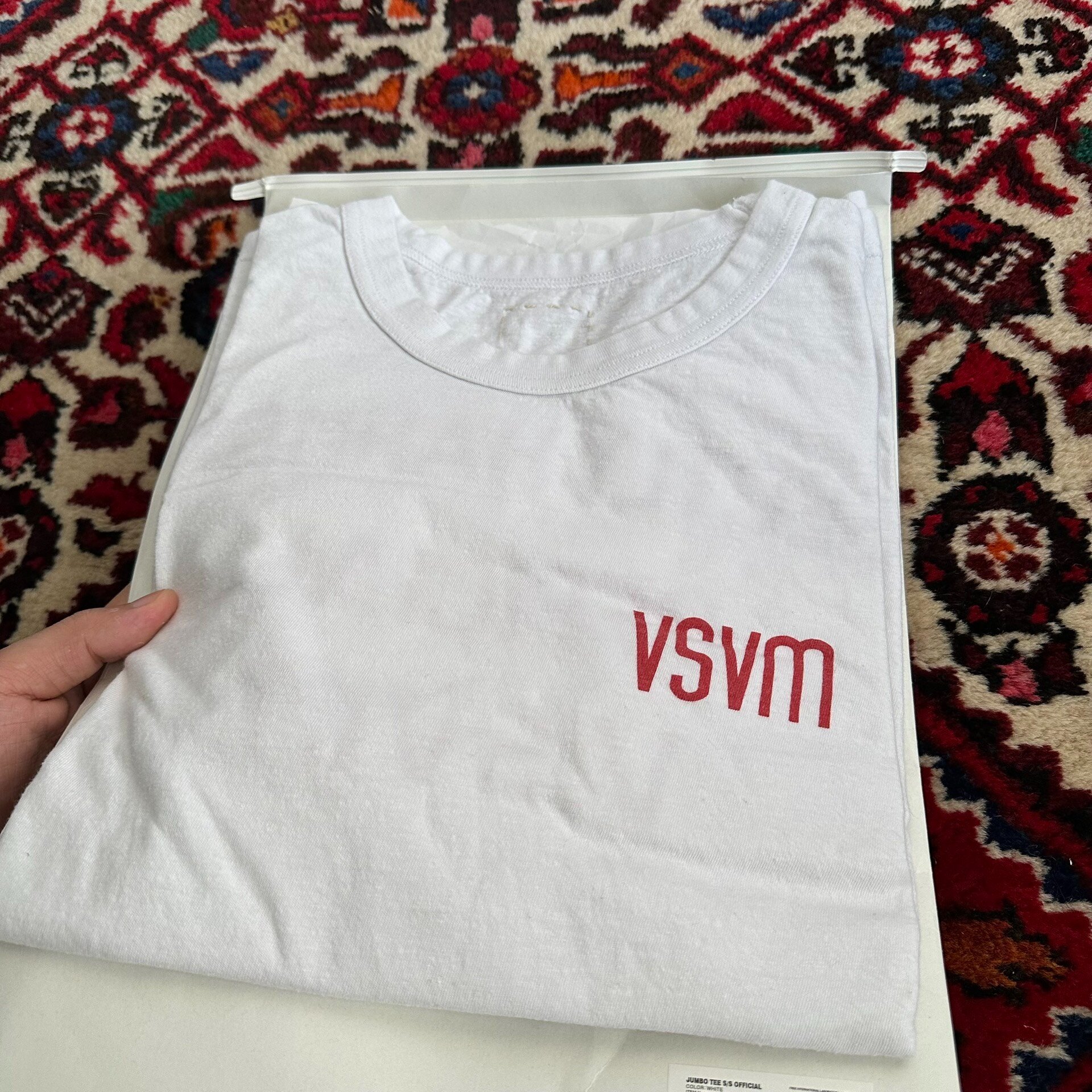 VISVIM 25SS JUMBO TEE Short-Sleeve — detail