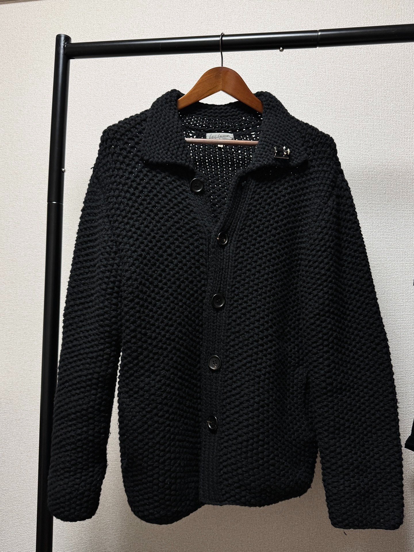 Yohji Yamamoto 02AW Knitted Thick Coat