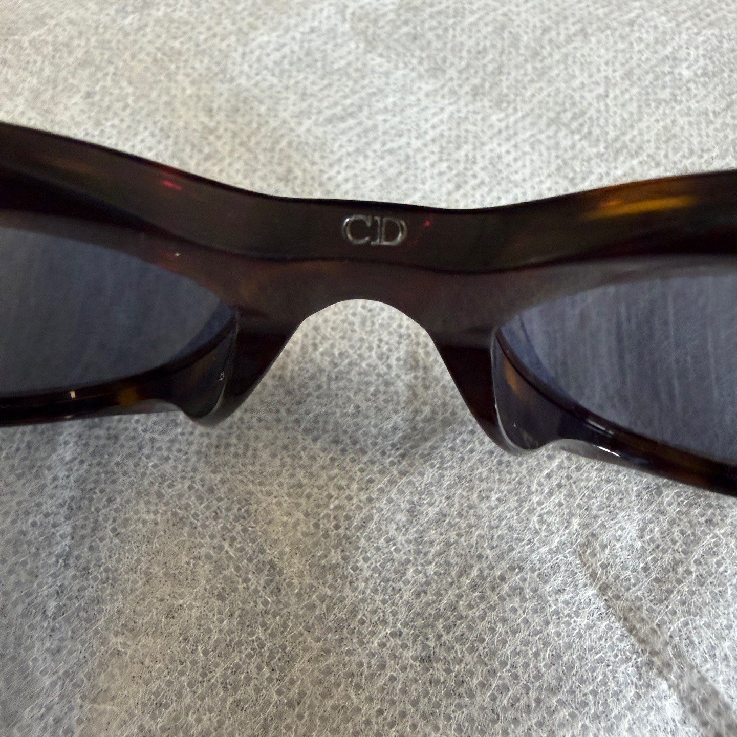 Dior CD Logo Irregular Sunglasses — back