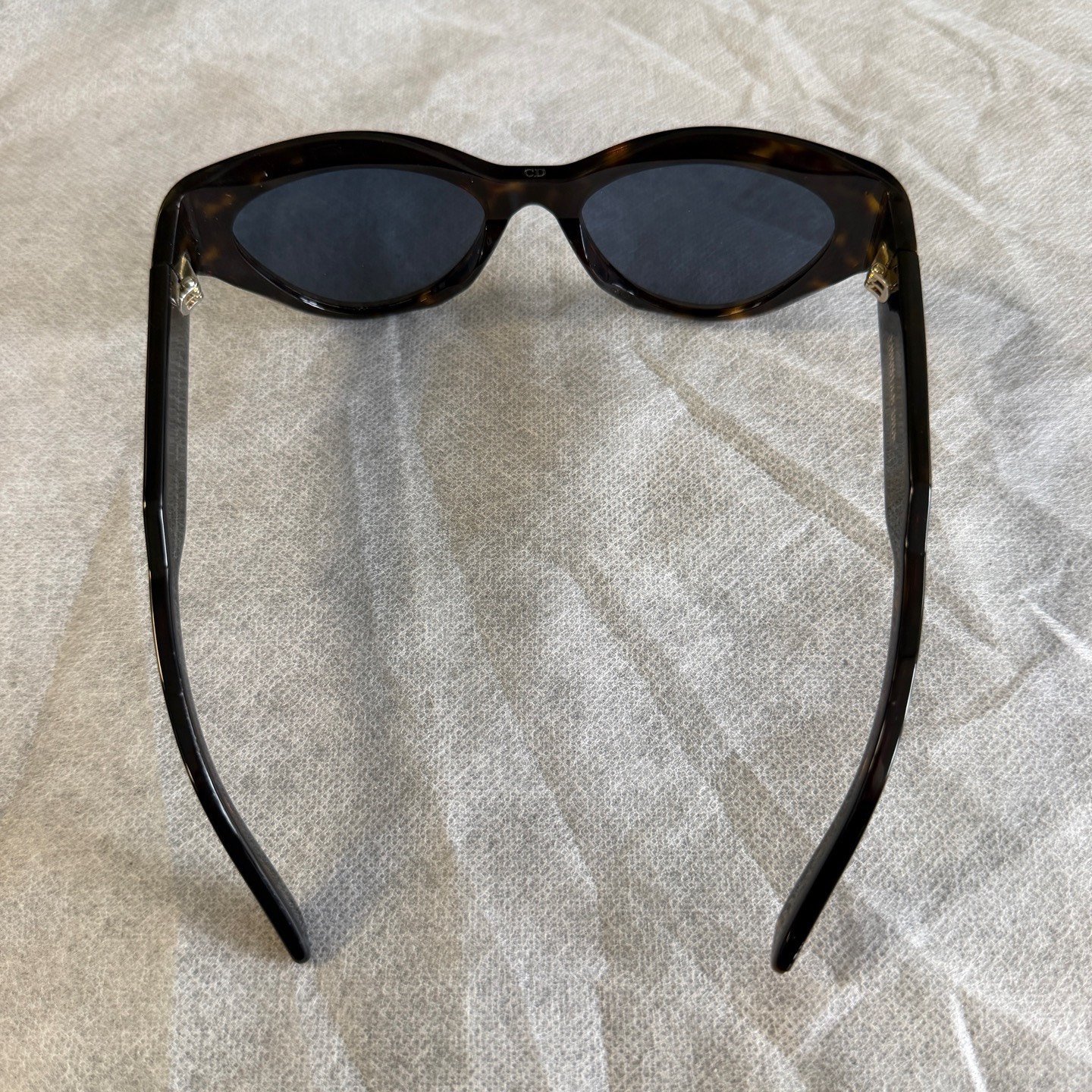 Dior CD Logo Irregular Sunglasses — detail