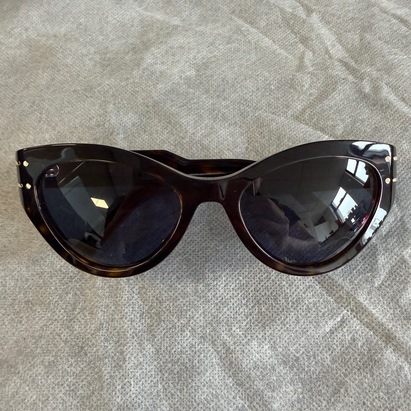 Dior CD Logo Irregular Sunglasses