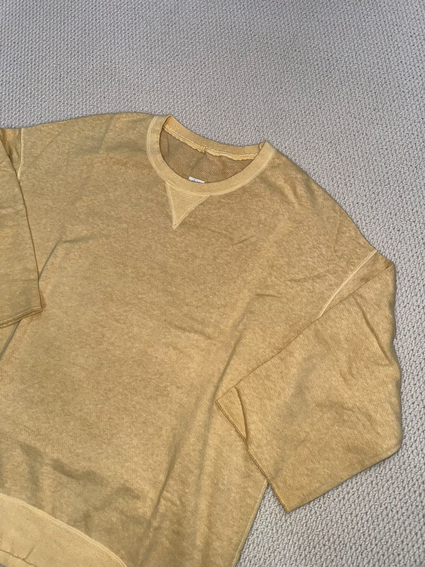 visvim 3/4 Sleeve Distressed Sweatshirt — front