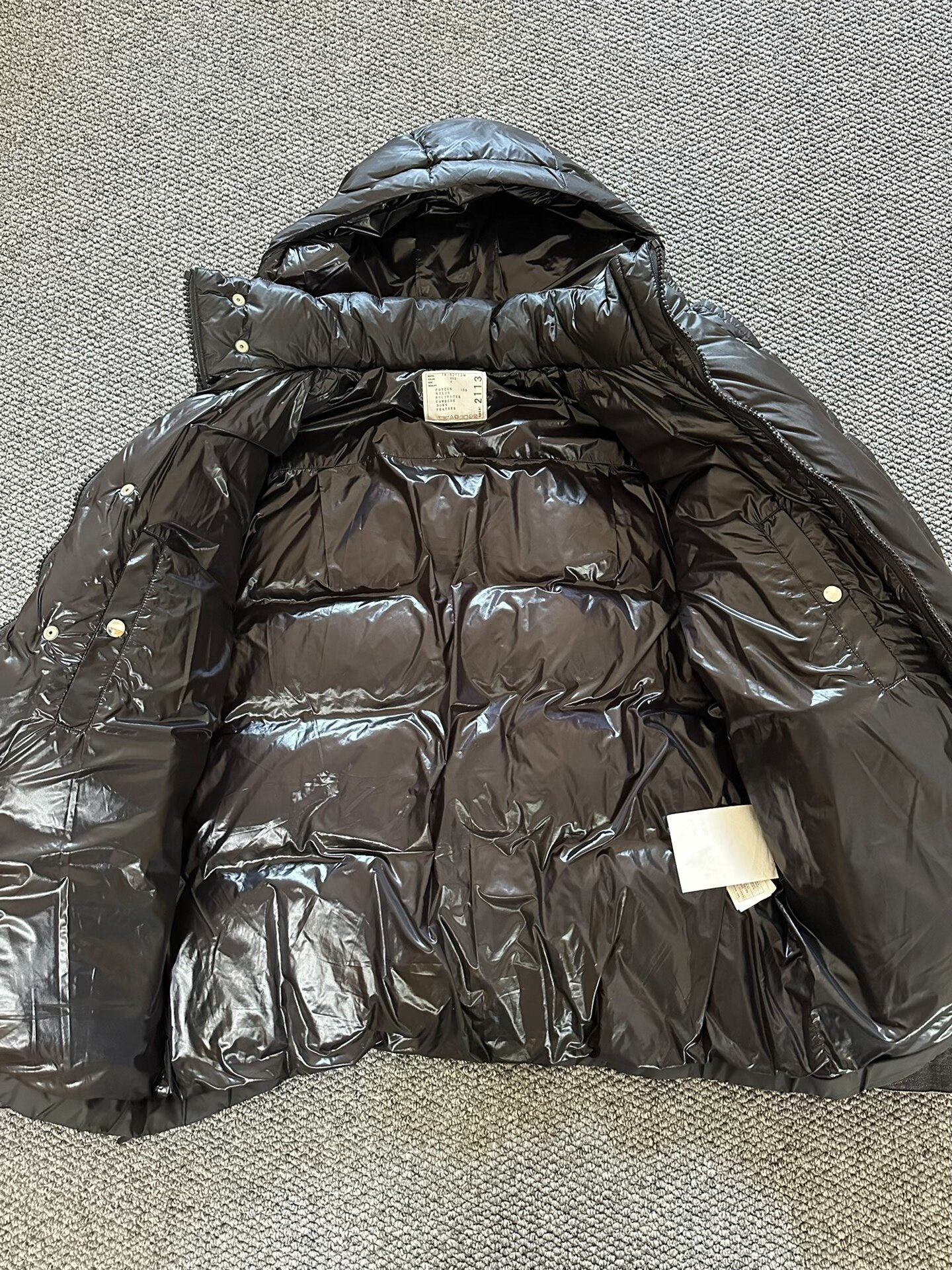 Sacai Down Jacket — detail