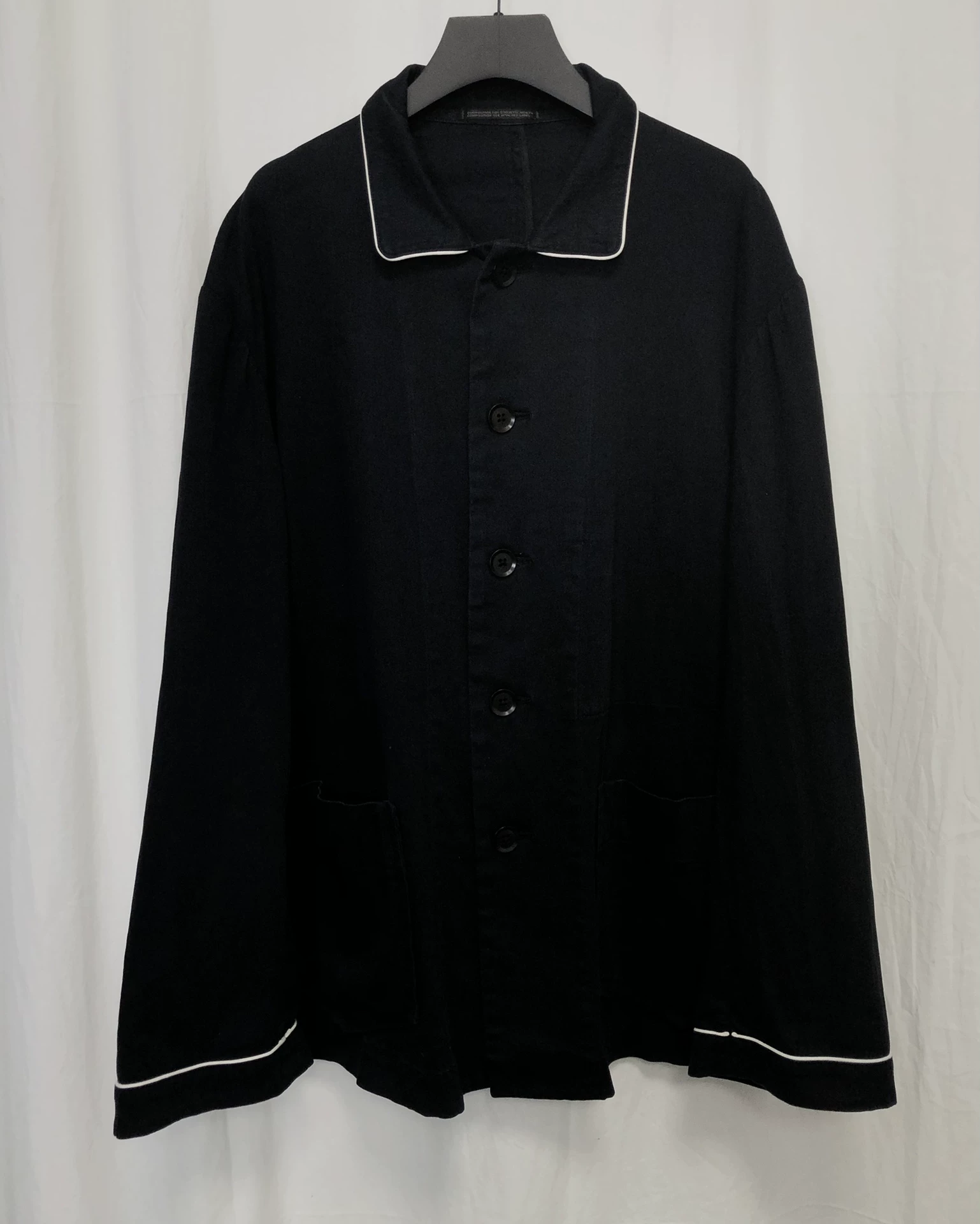 Yohji Yamamoto 2003SS White Trim Coat
