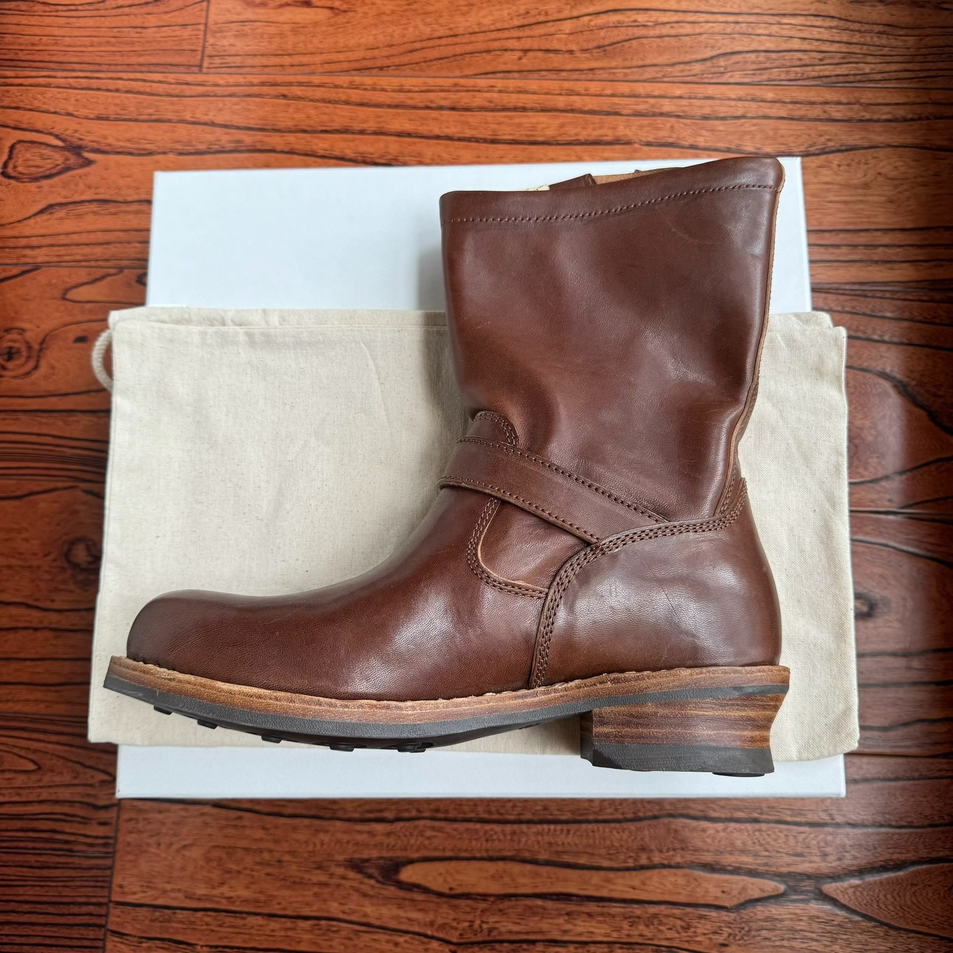 Visvim LANDERS BOOTS-FOLK Engineer — back