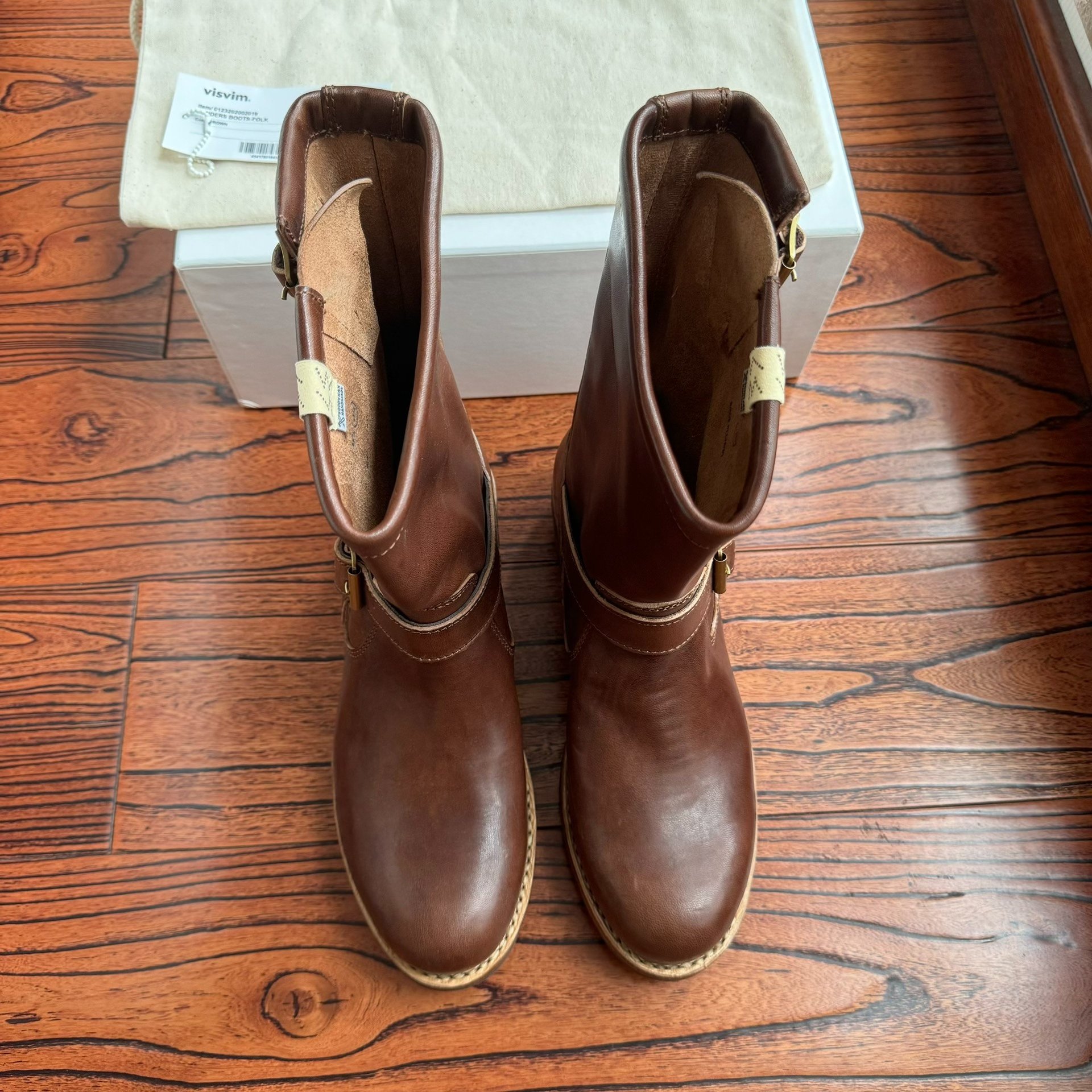 Visvim LANDERS BOOTS-FOLK Engineer — front