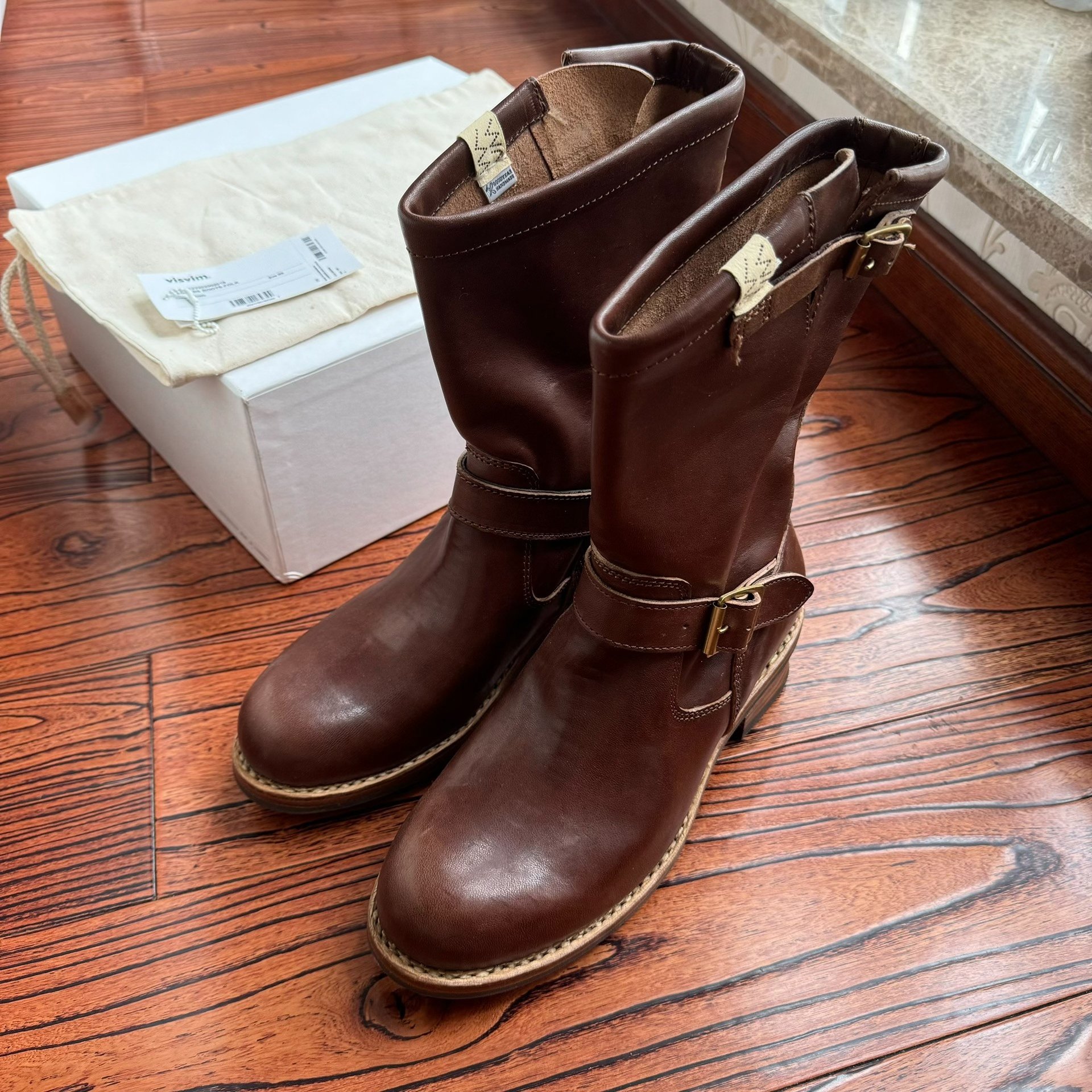 Visvim LANDERS BOOTS-FOLK Engineer