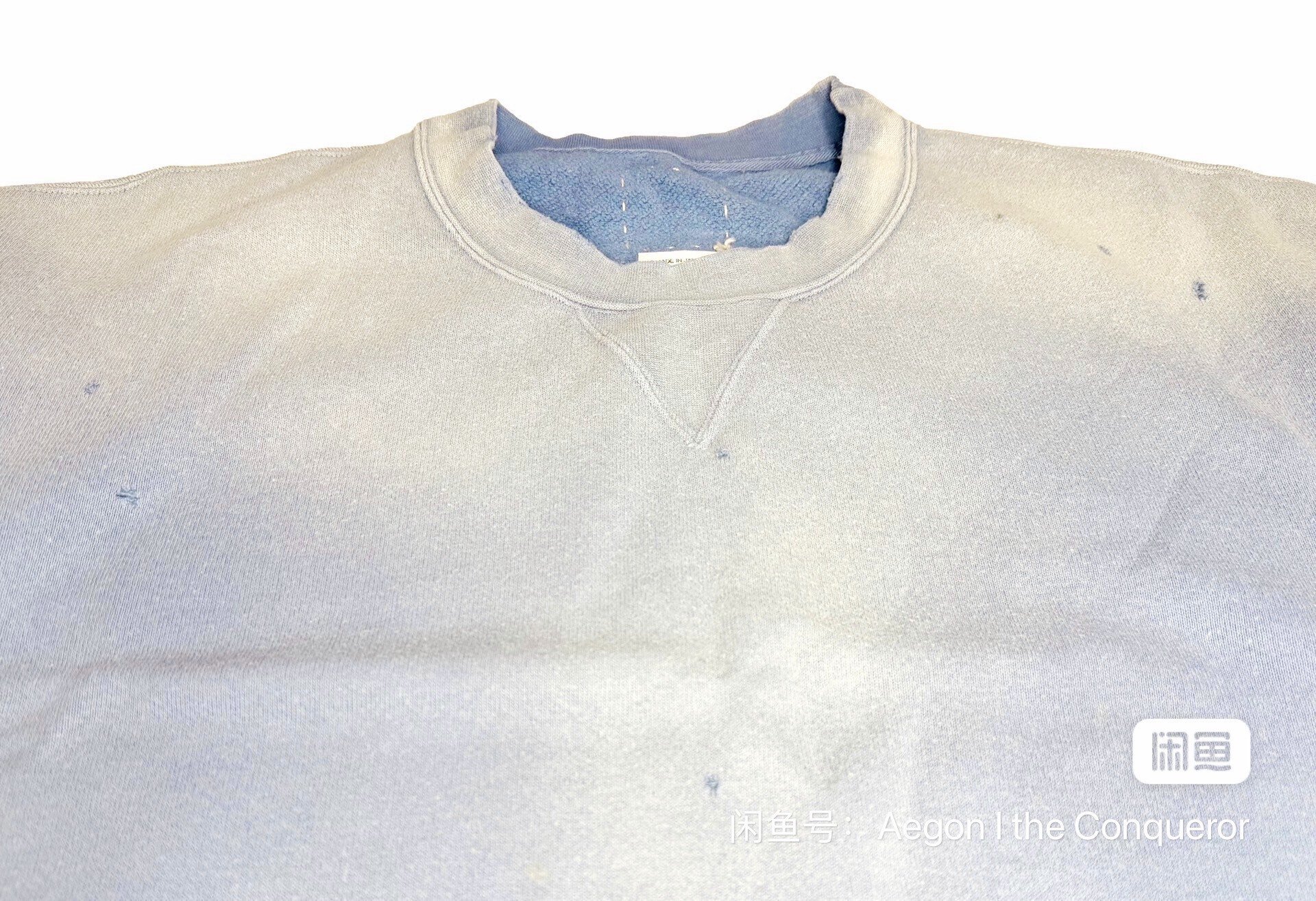 visvim 23SS Court Sweat S/S Crash — back