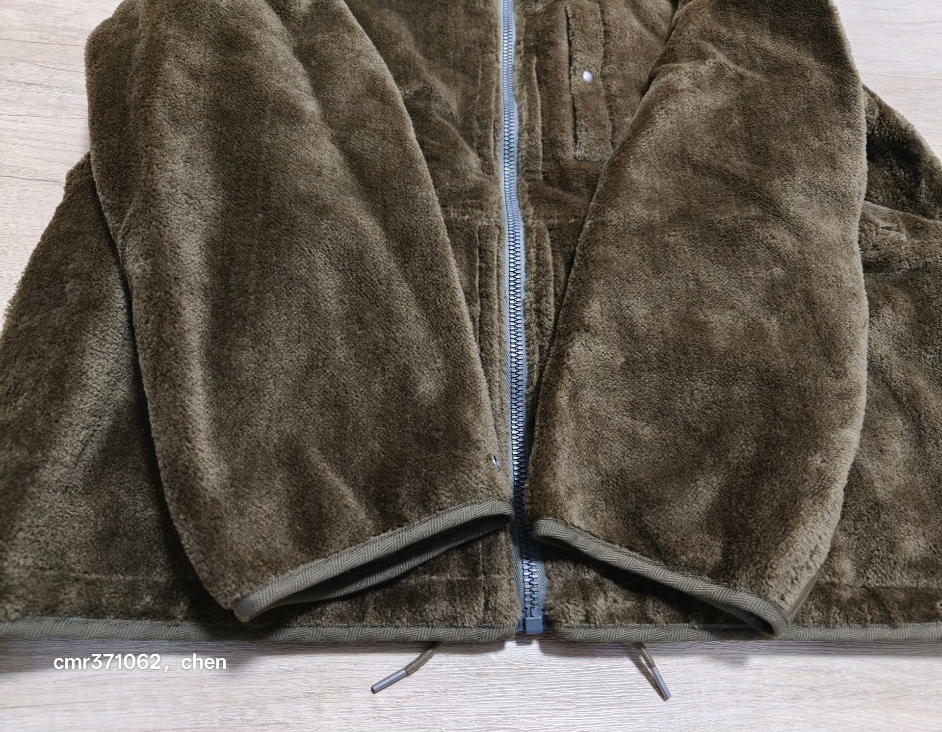 VISVIM GREELY COMBAT PARKA F.Z. — front