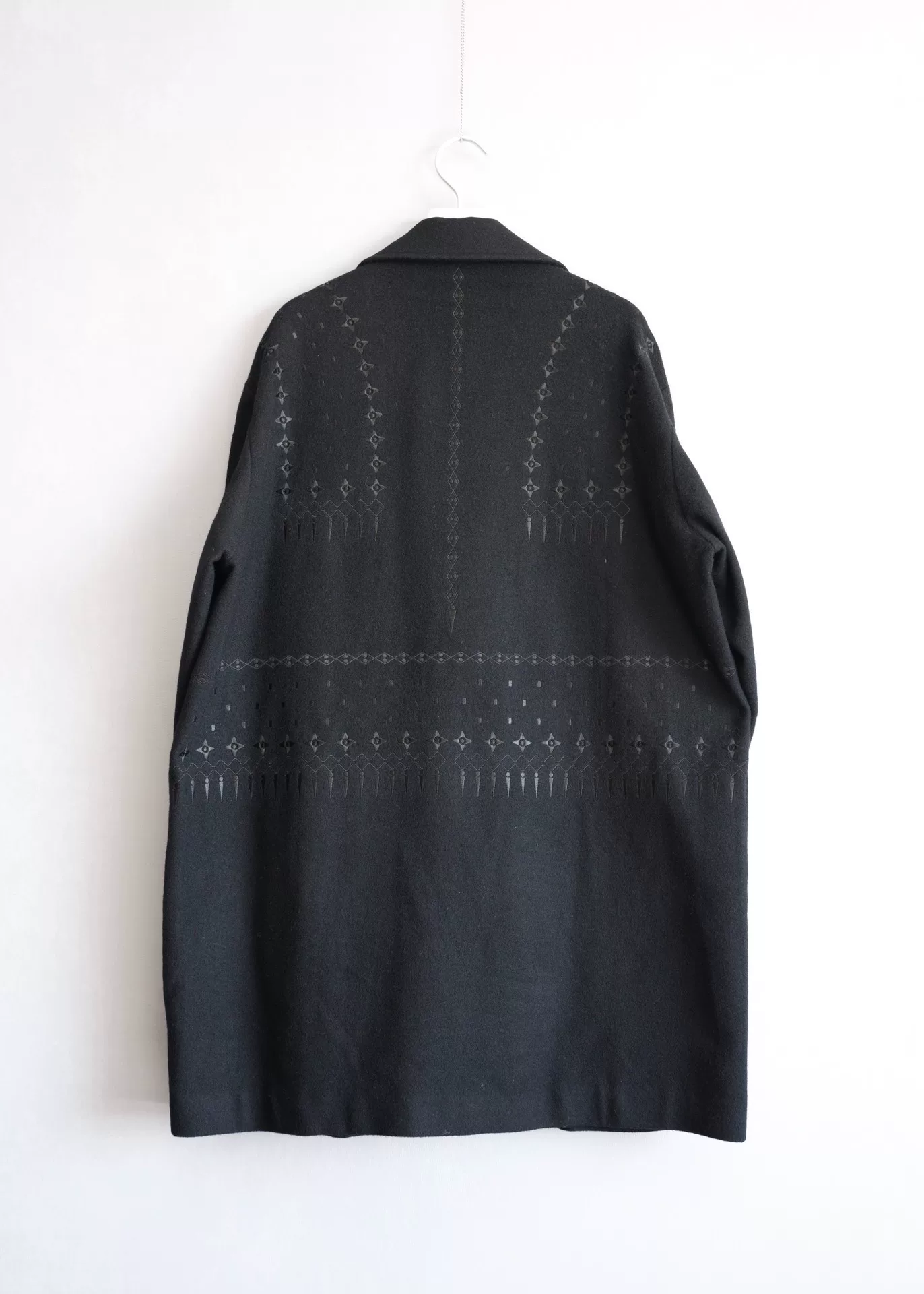 Yohji Yamamoto 22AW Full-Back Embroidery Coat