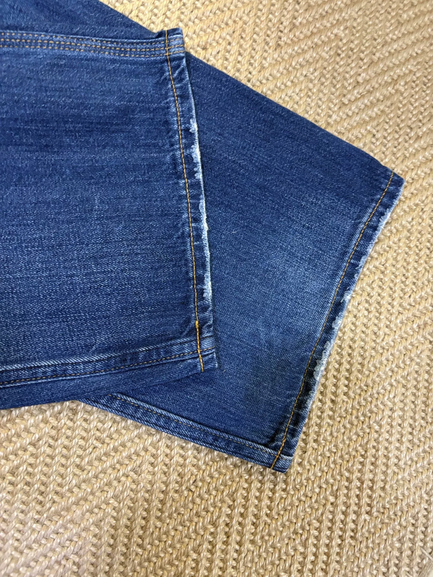Levi's Fenom Yellow Flash Cargo Jeans — label