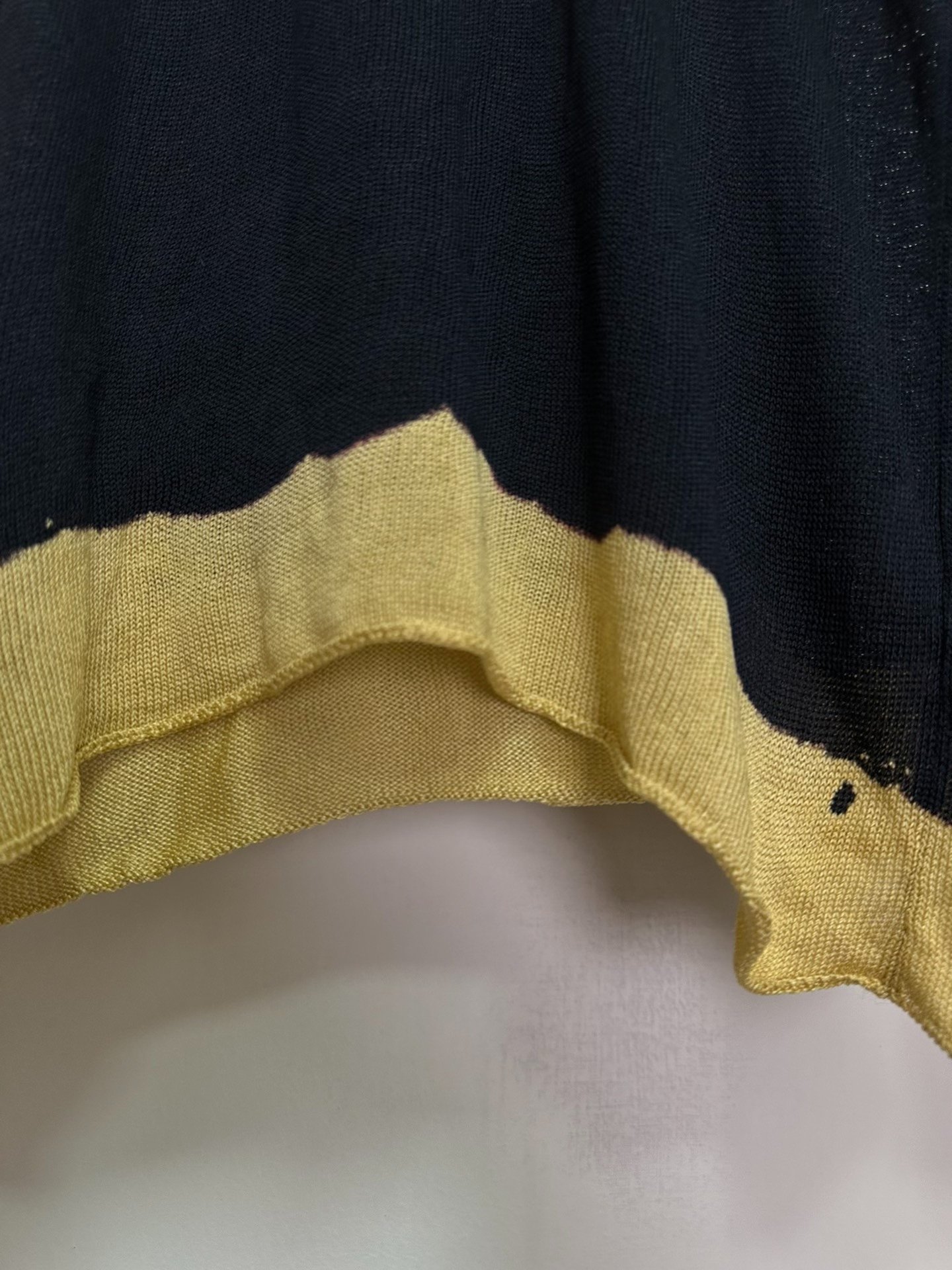 Comme des Garçons 92AW Faded Knit Sweater — front