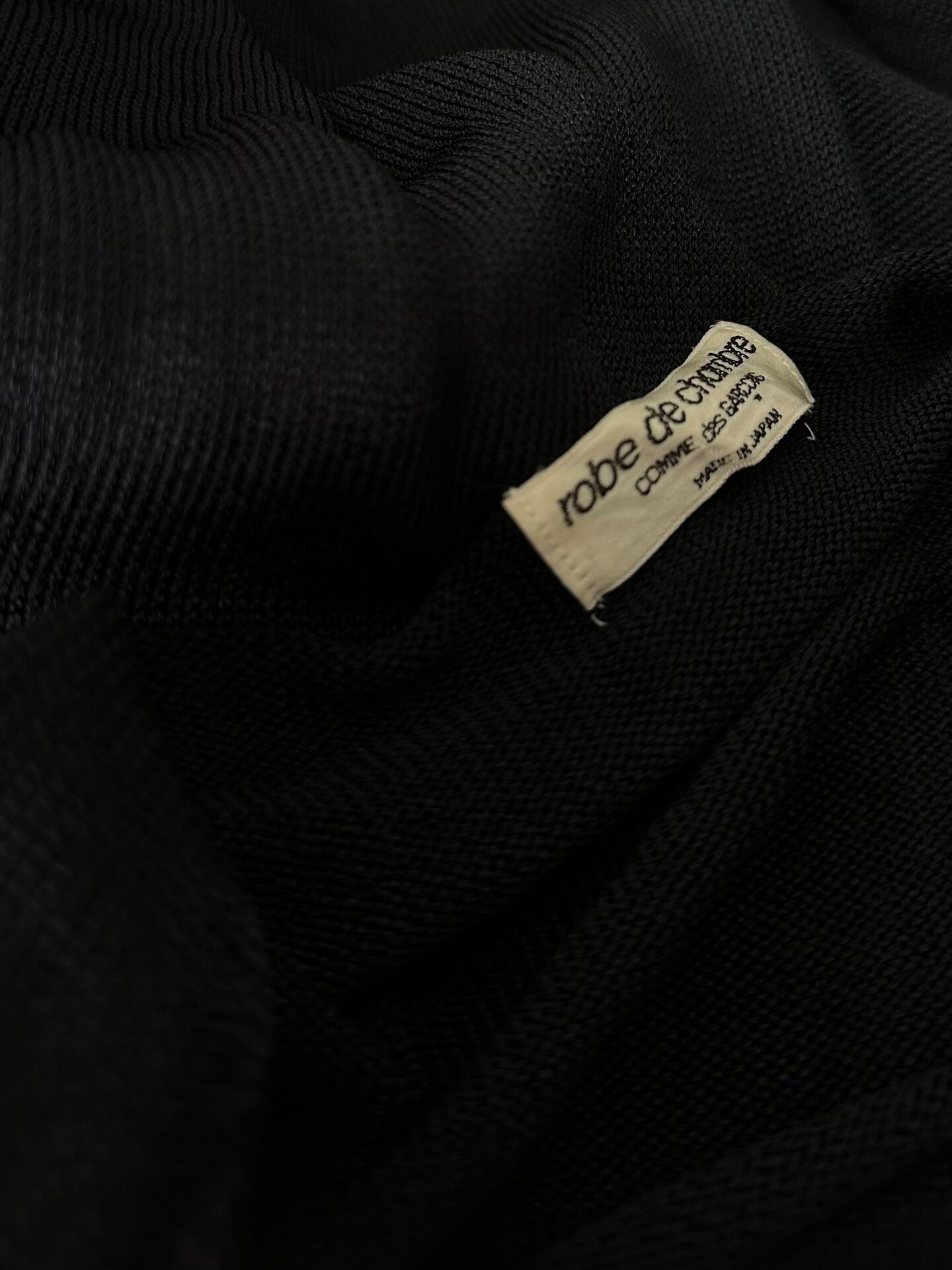 Comme des Garçons 92AW Faded Knit Sweater — back