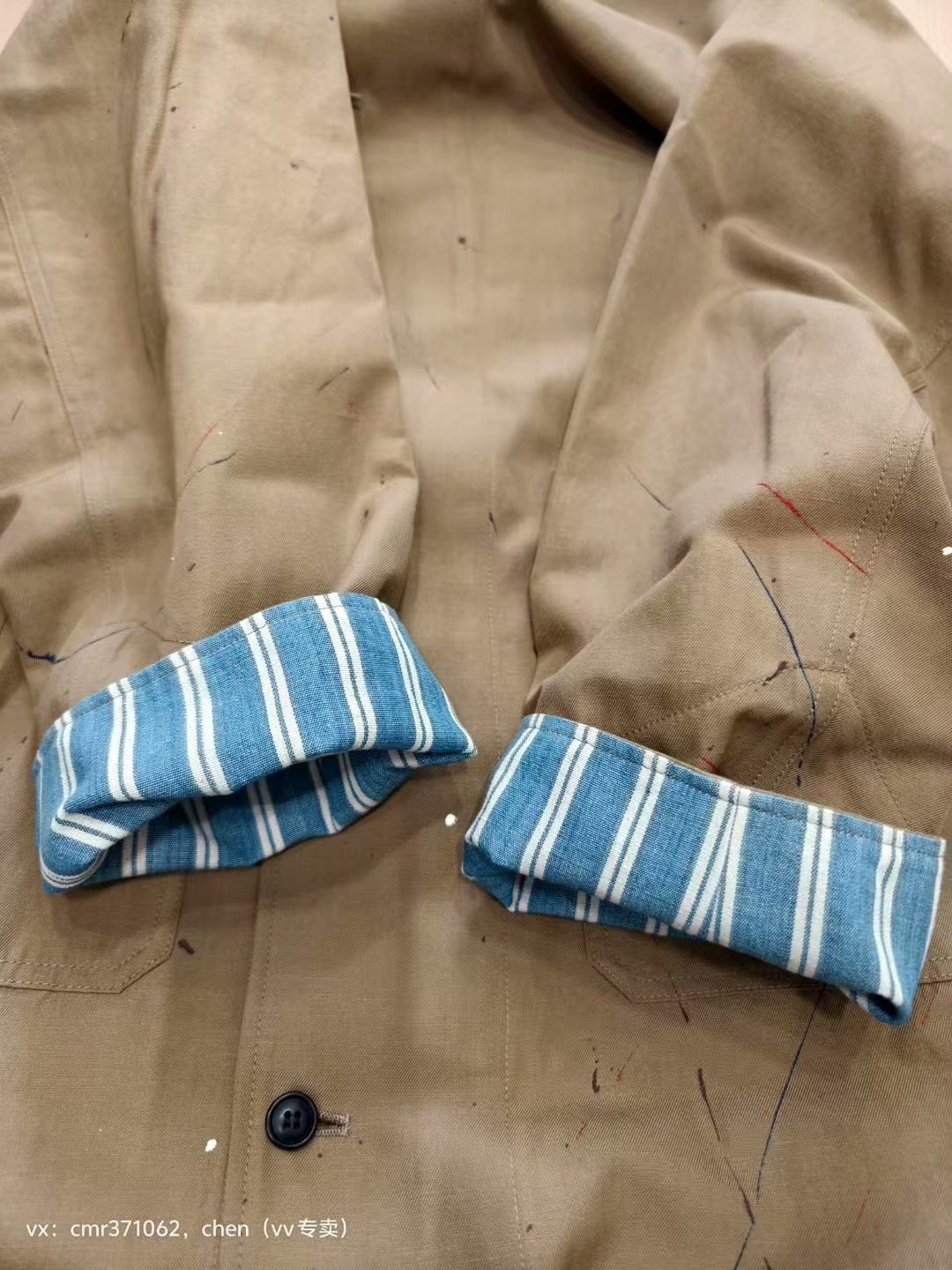 VISVIM 20AW GREASE MONKEY COAT — detail