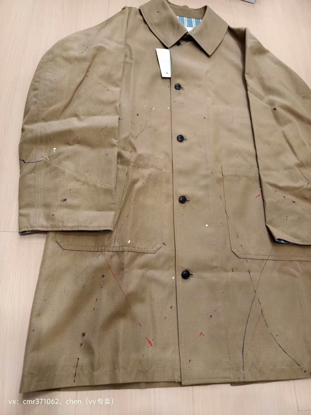 VISVIM 20AW GREASE MONKEY COAT — front
