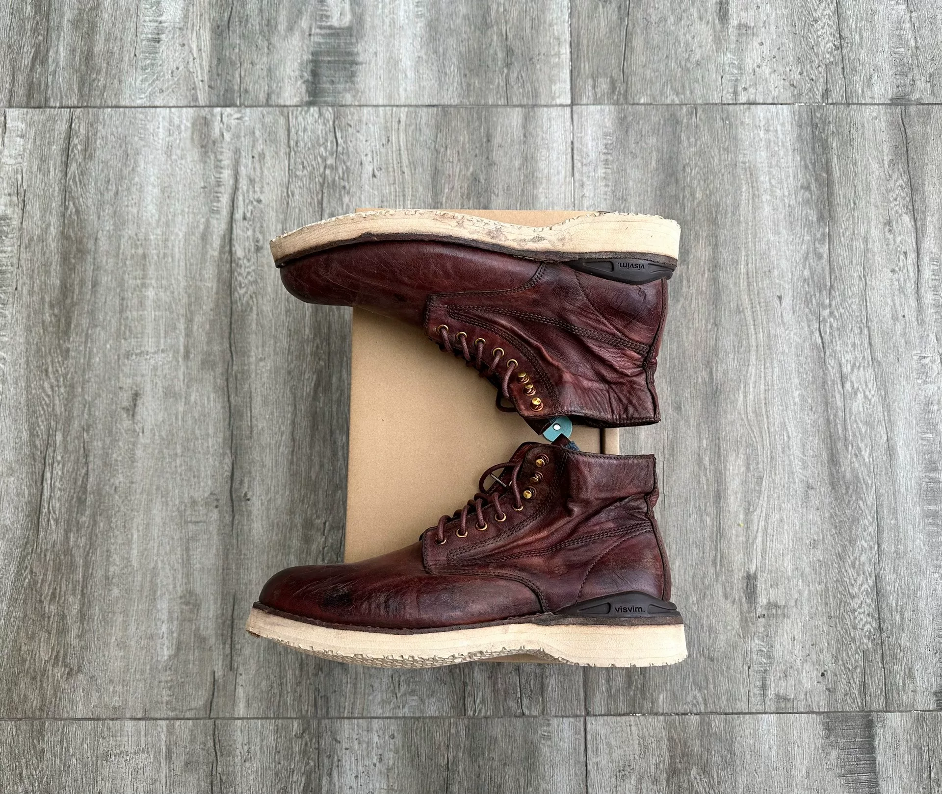 Visvim ICT Virgil Boots 21AW — front