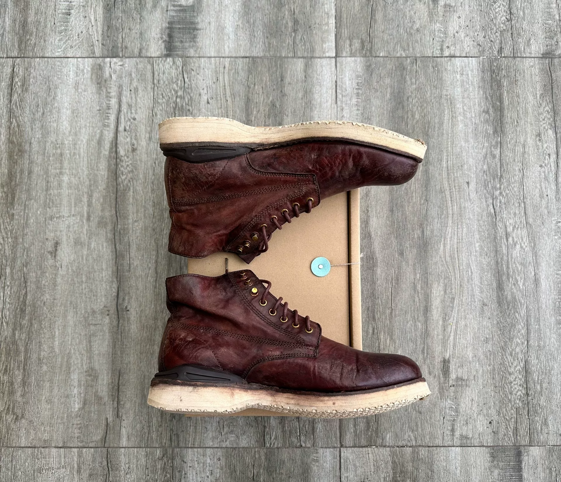 Visvim ICT Virgil Boots 21AW — detail