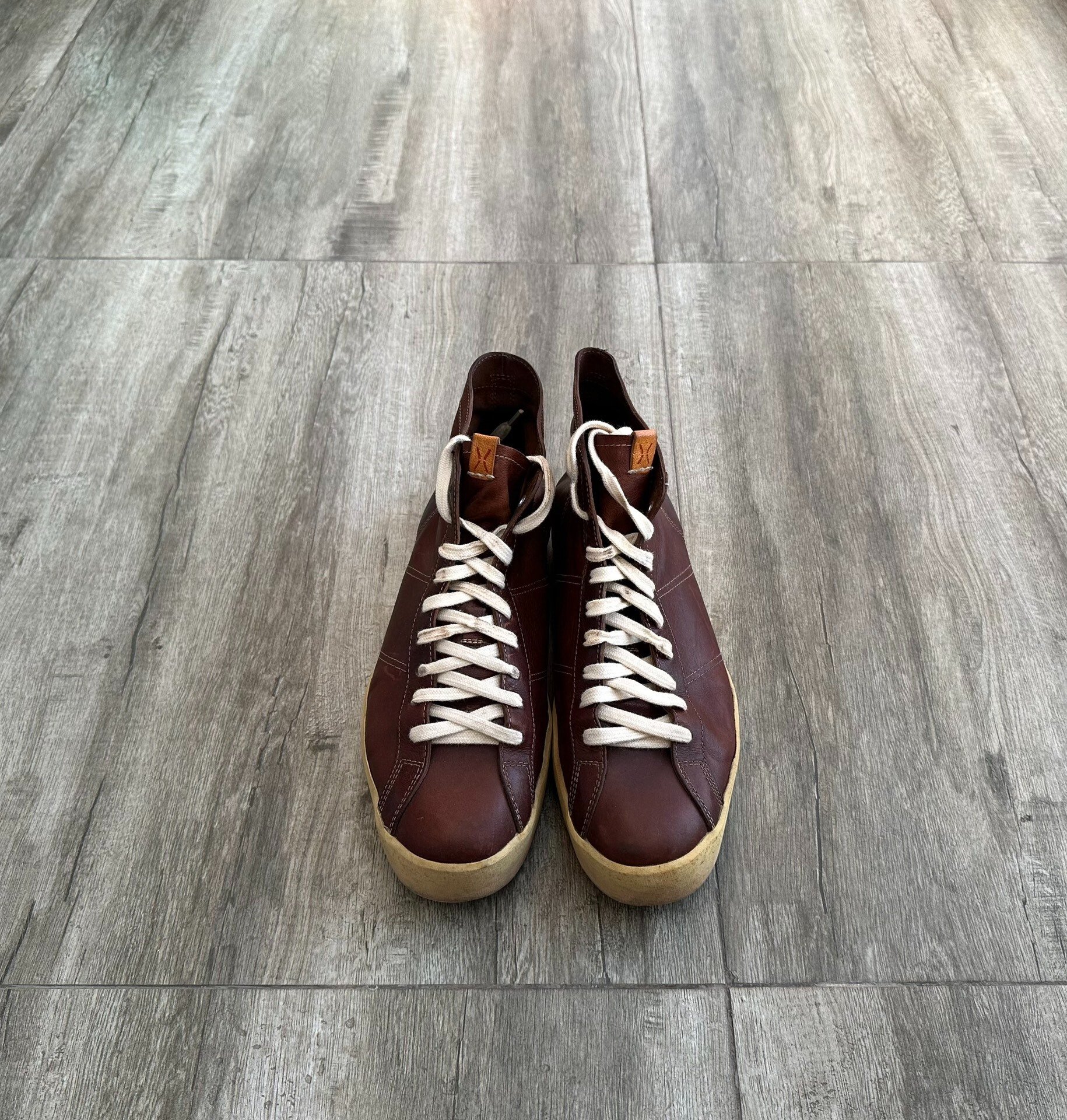 VISVIM FOLEY HI-FOLK Kangaroo Leather
