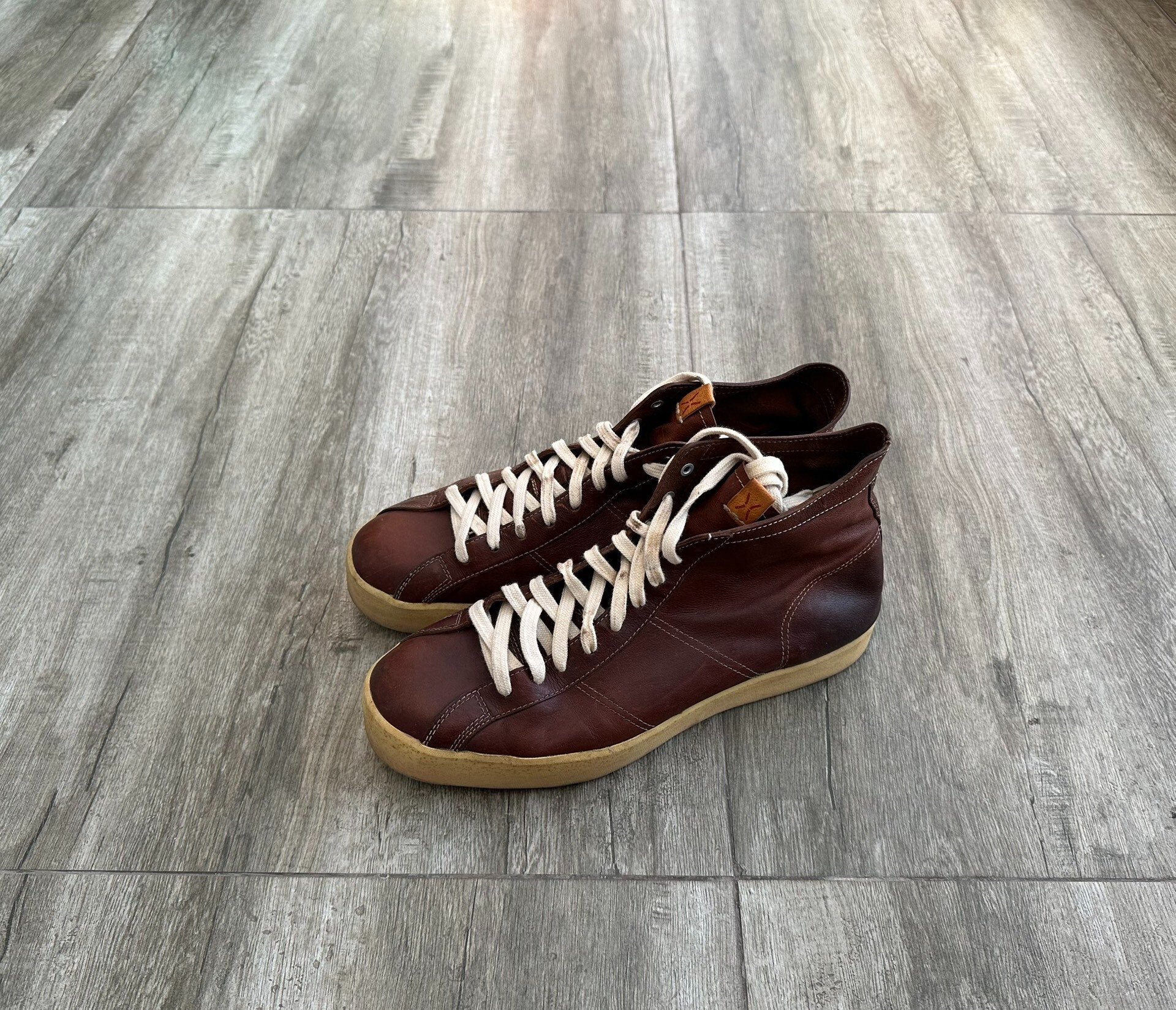 VISVIM FOLEY HI-FOLK Kangaroo Leather — front