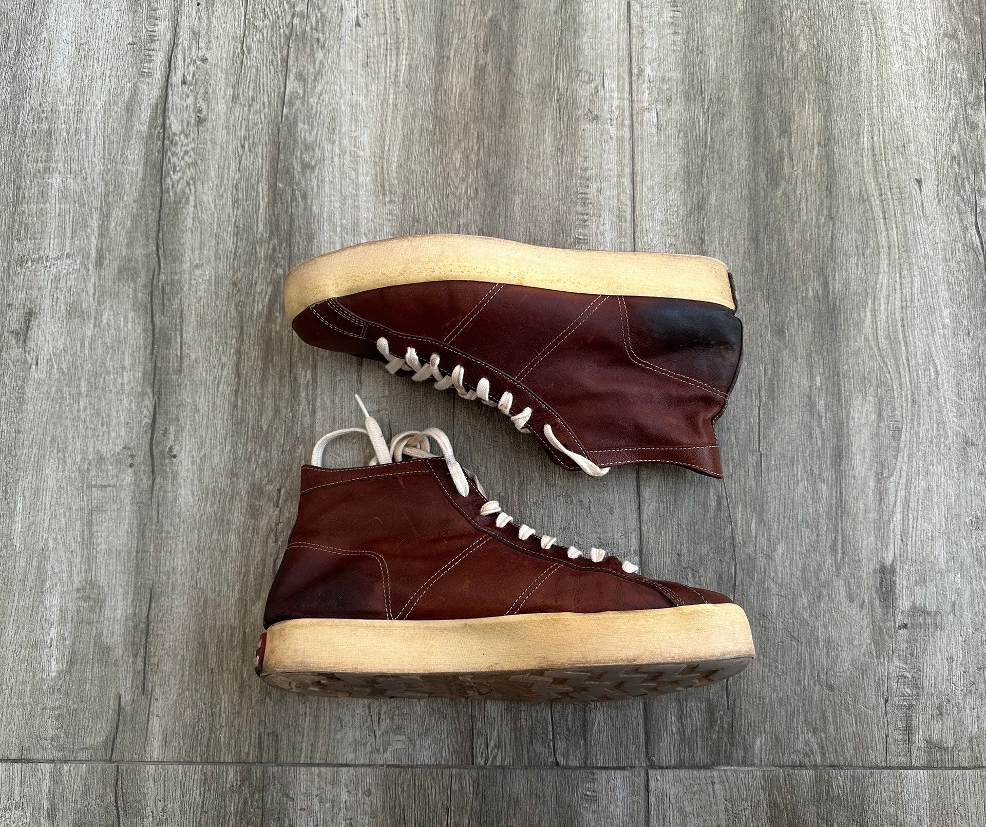 VISVIM FOLEY HI-FOLK Kangaroo Leather — back