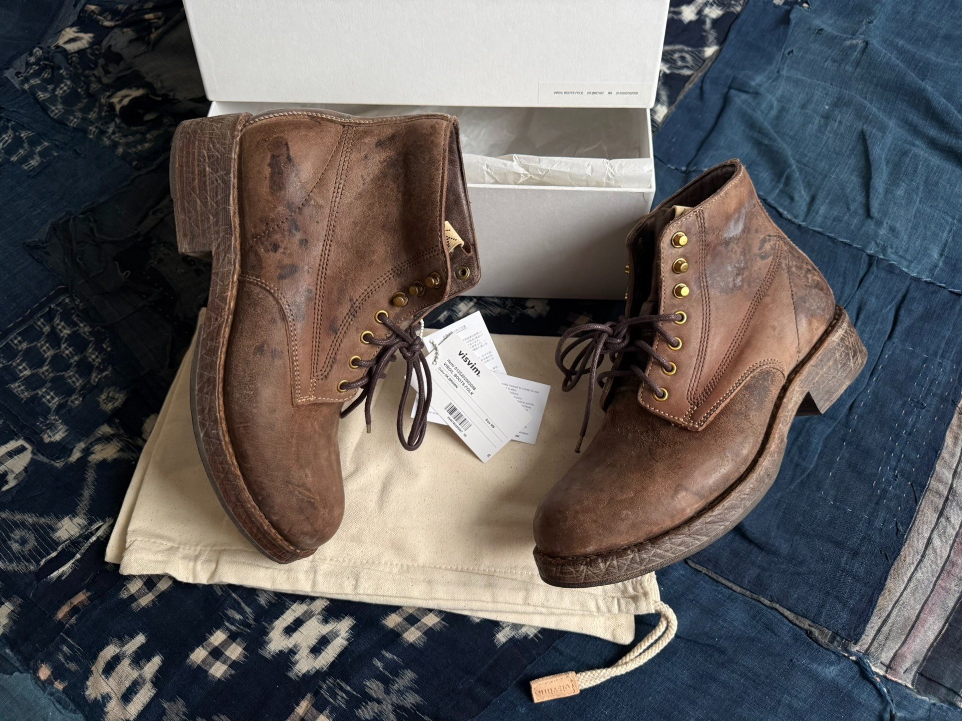 VISVIM 25AW VIRGIL BOOTS-FOLK