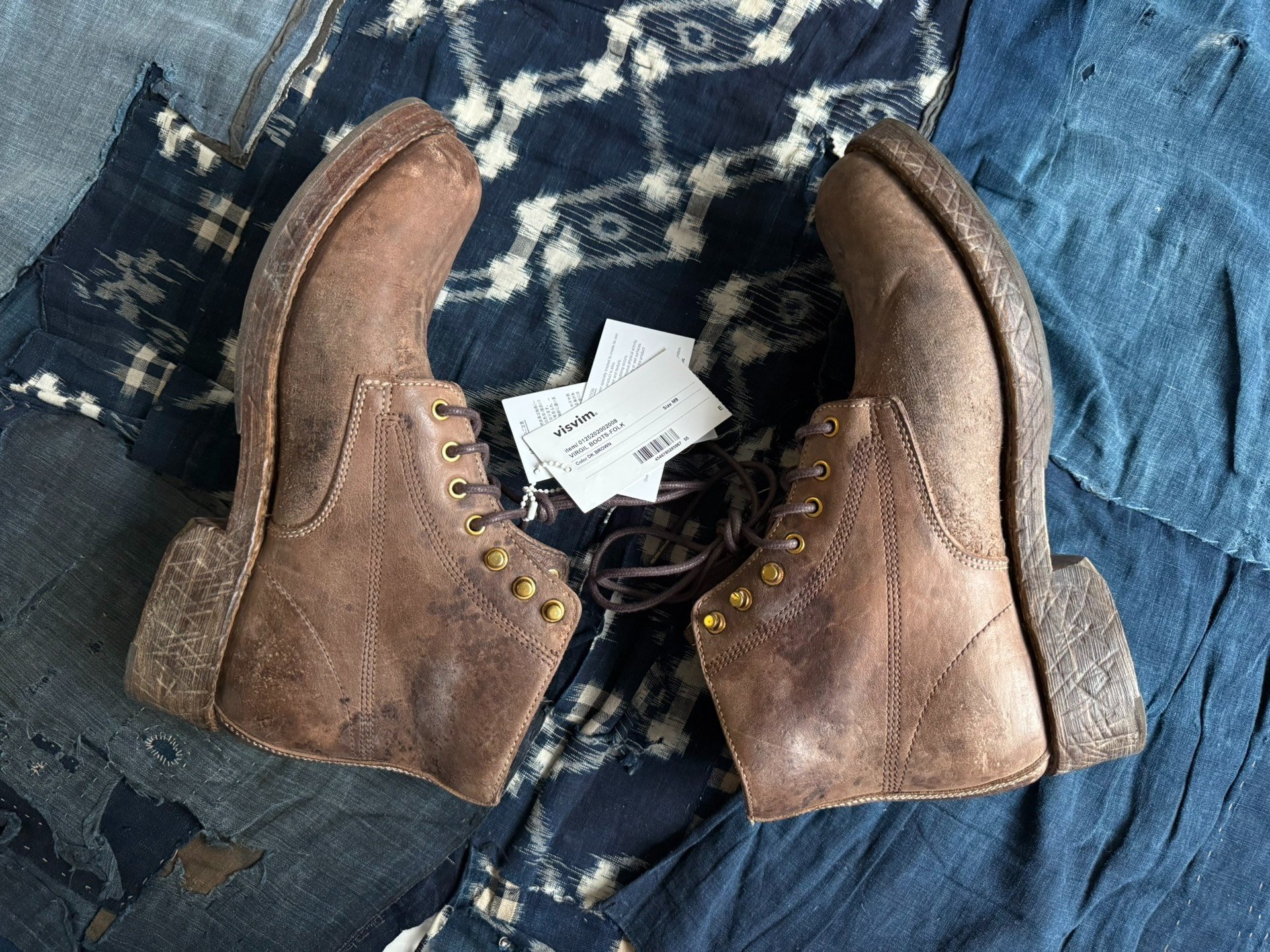 VISVIM 25AW VIRGIL BOOTS-FOLK — detail