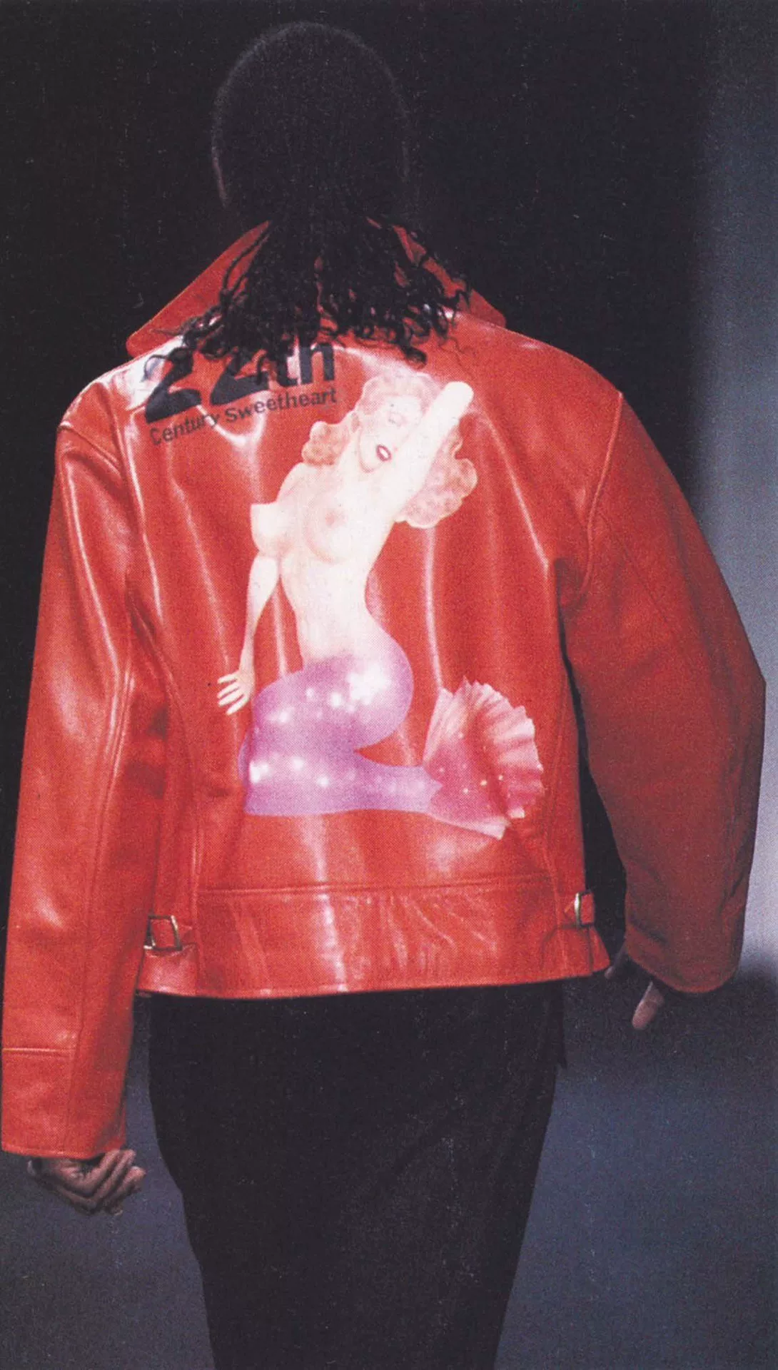 Yohji Yamamoto 6.1 The Man Nappa Blouson — back