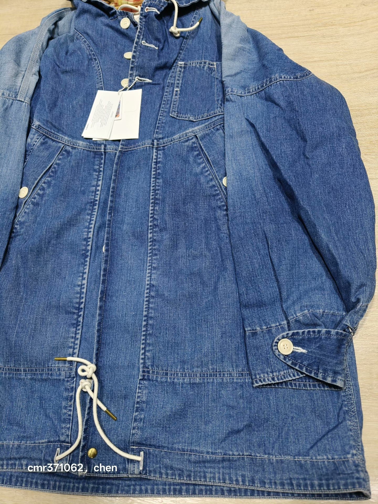 visvim 18AW Glacier Point Parka — detail