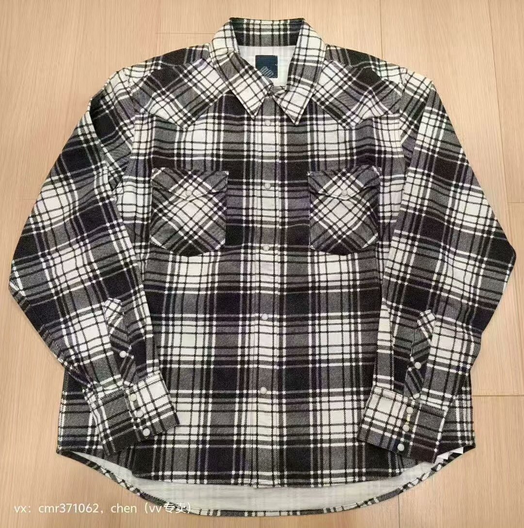 visvim 24 ICT Four Corners Check L/S