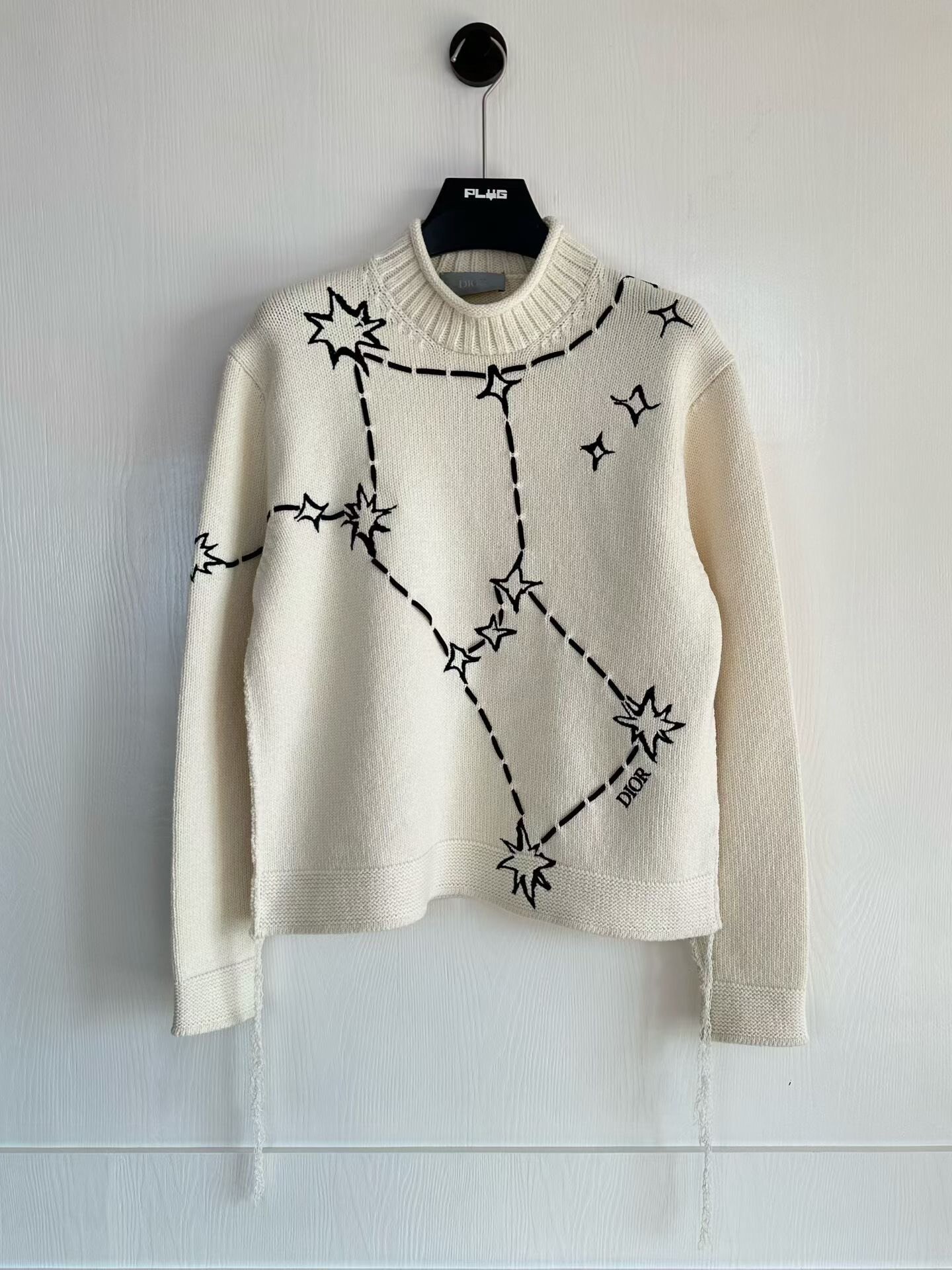 Dior Star Embroidery Knit Sweater