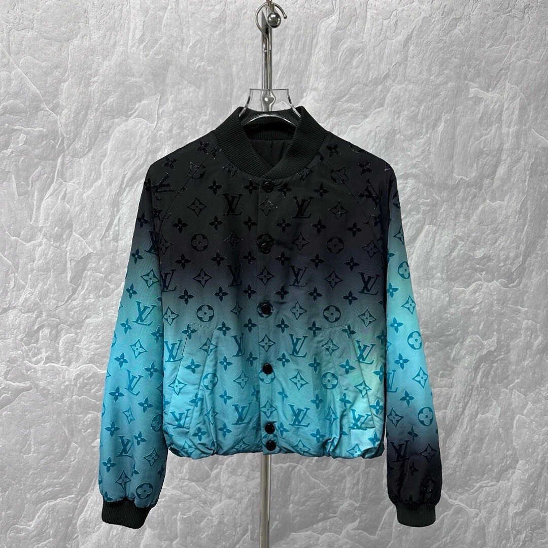Louis Vuitton SS24 Gradient Print Flight Jacket